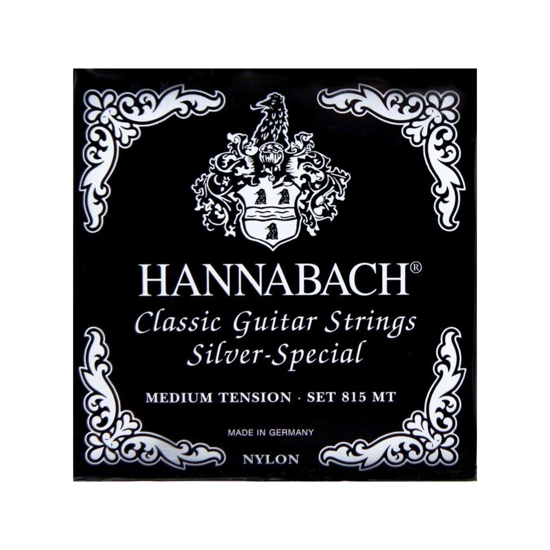 HANNABACH 815MT Schwarz Medium Tension 652.527-1