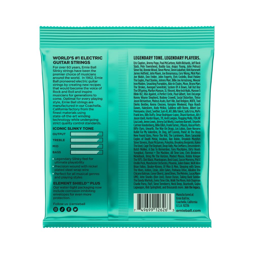 ERNIE BALL 2626 Not Even Slinky 012-056-2