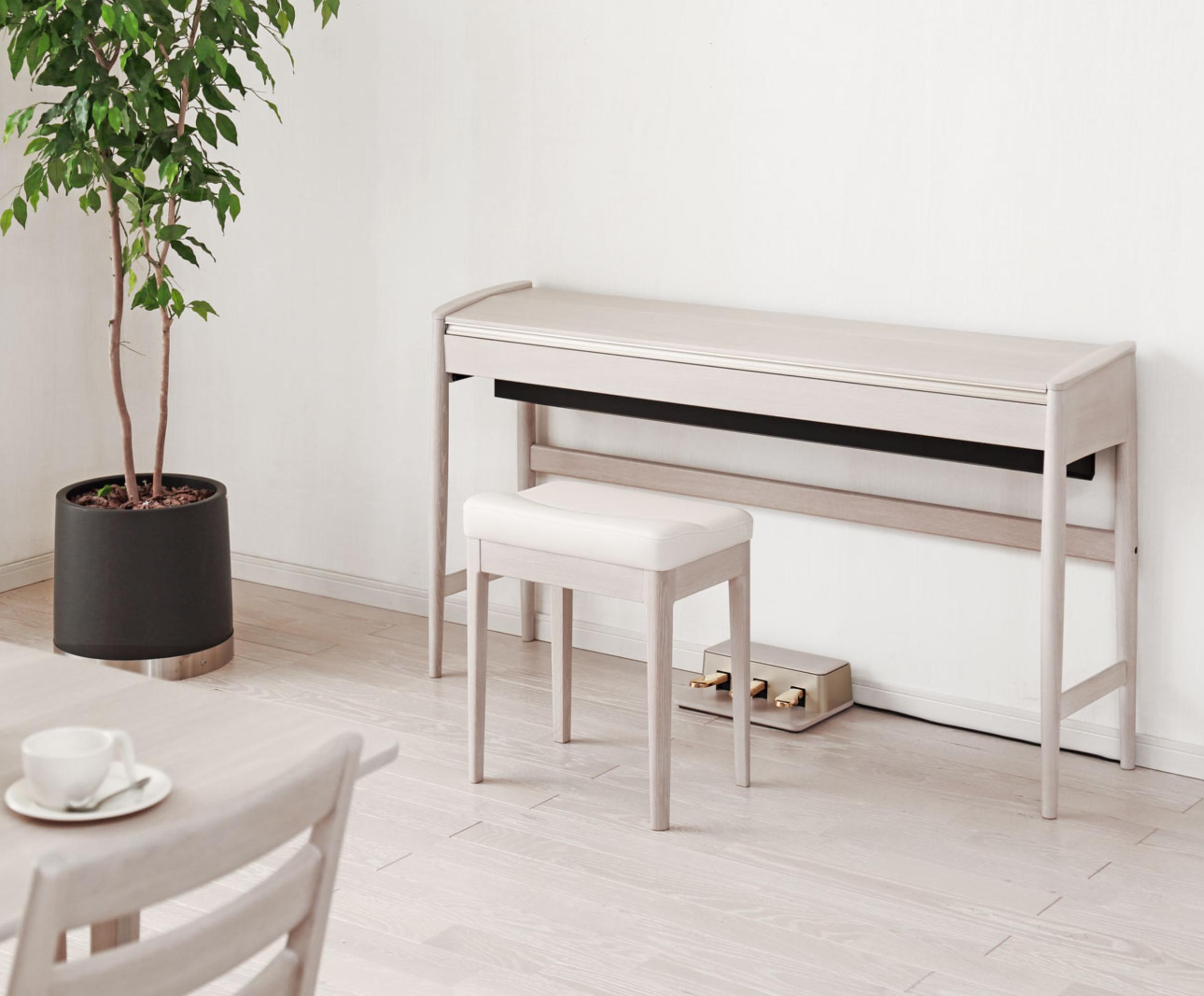 ROLAND KIYOLA KF-10 KSX Sheer White Digitalpiano-2