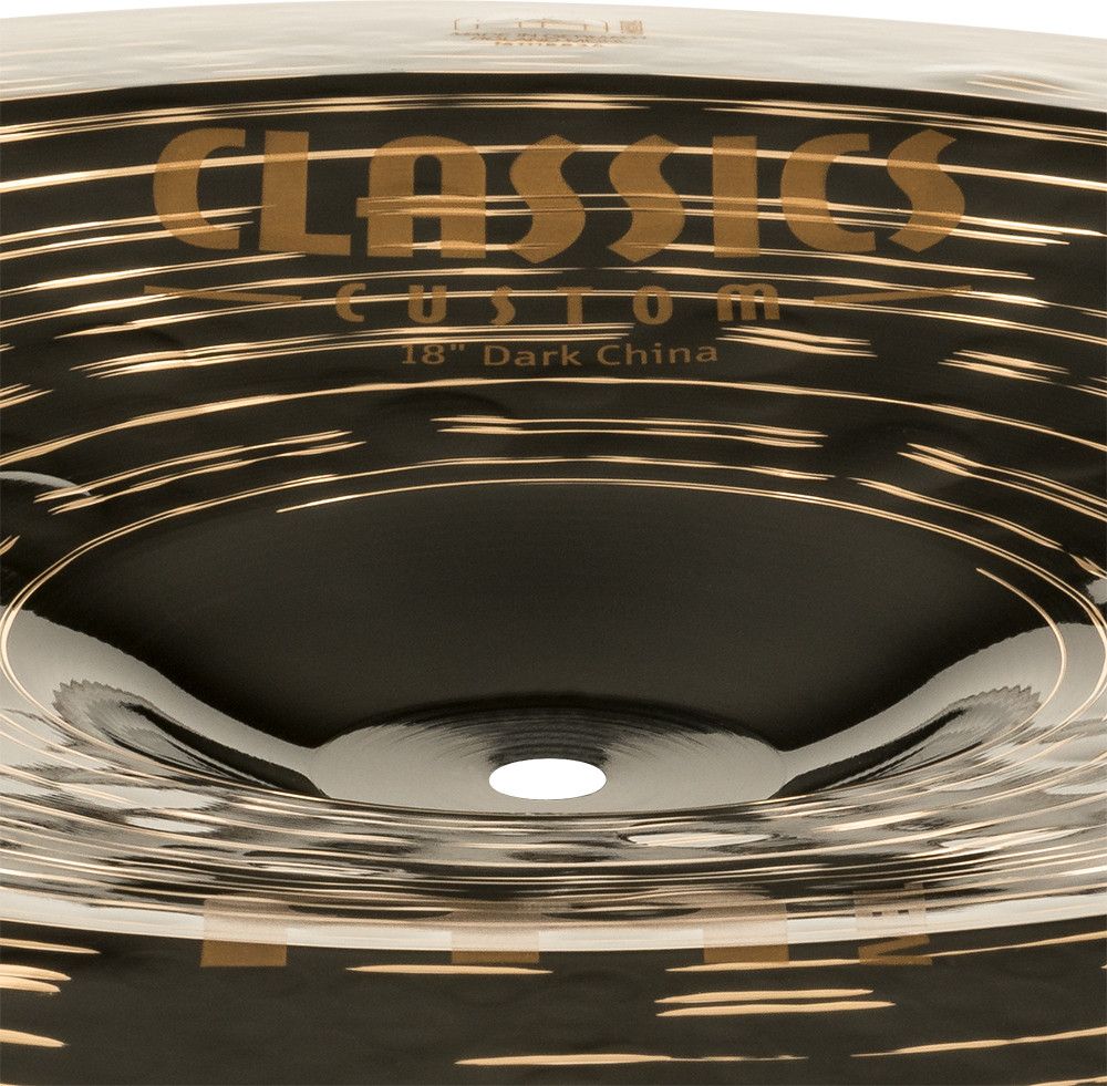 MEINL CLASSICS CUSTOM DARK 18" China-4