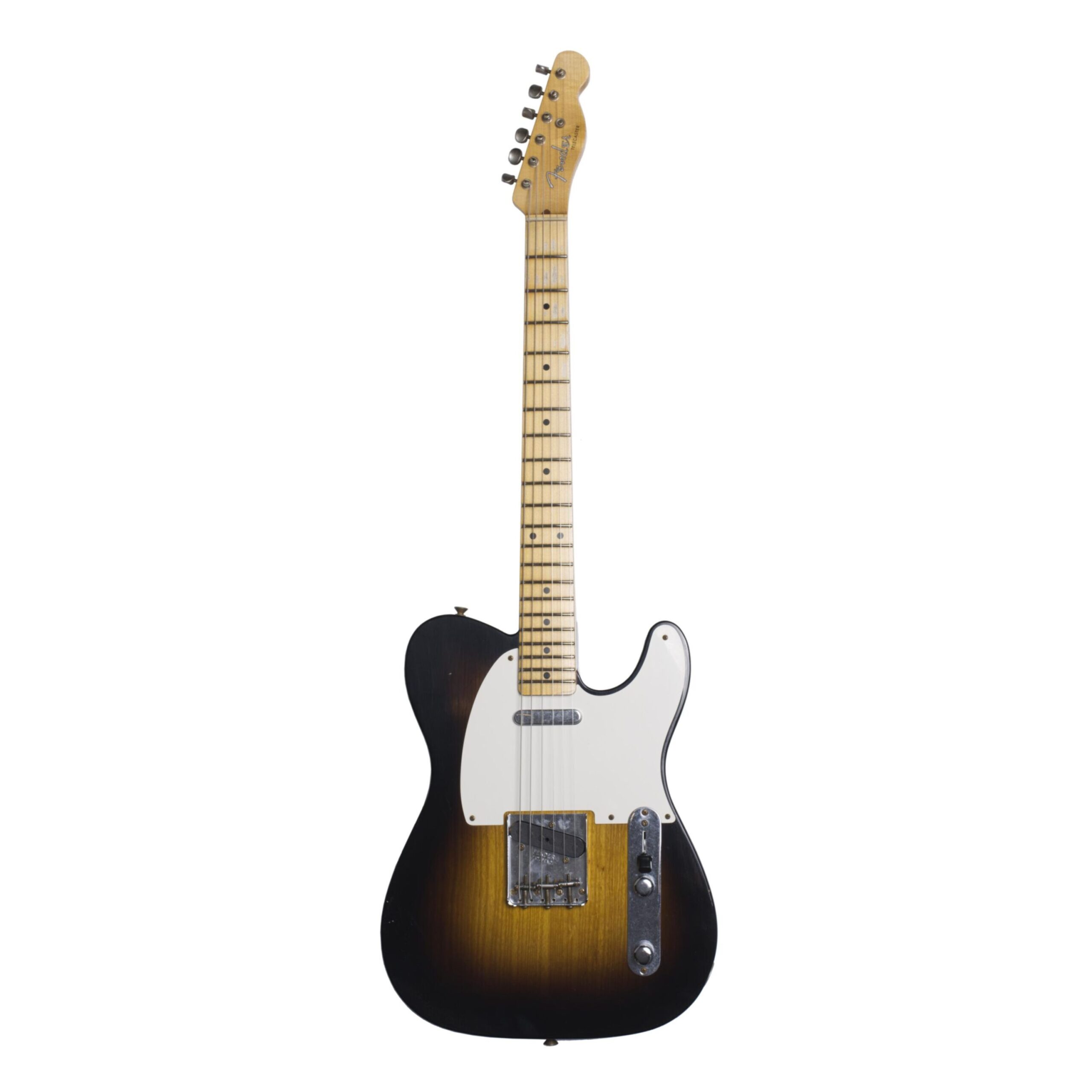 FENDER Custom Shop 1955 Telecaster Journeyman Relic Wide Fade 2 Color Sunburst-2