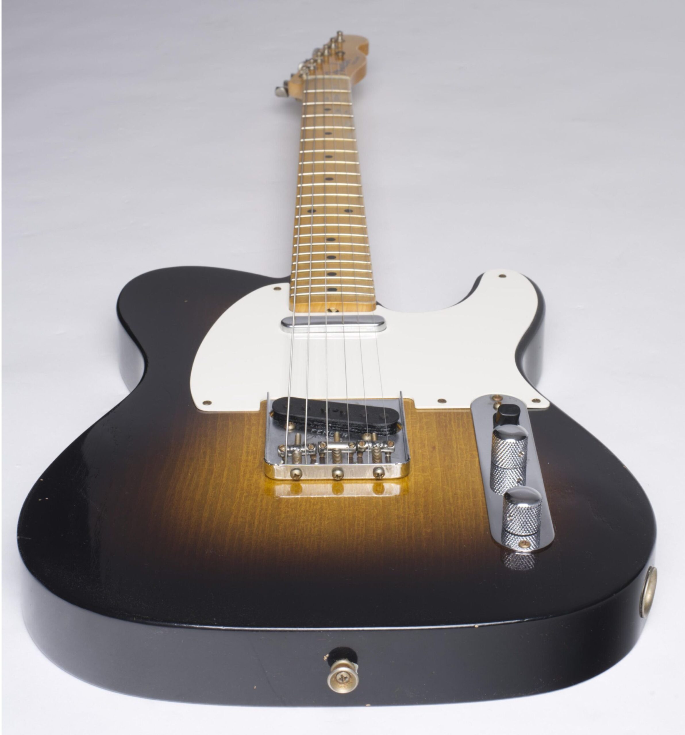 FENDER Custom Shop 1955 Telecaster Journeyman Relic Wide Fade 2 Color Sunburst-6