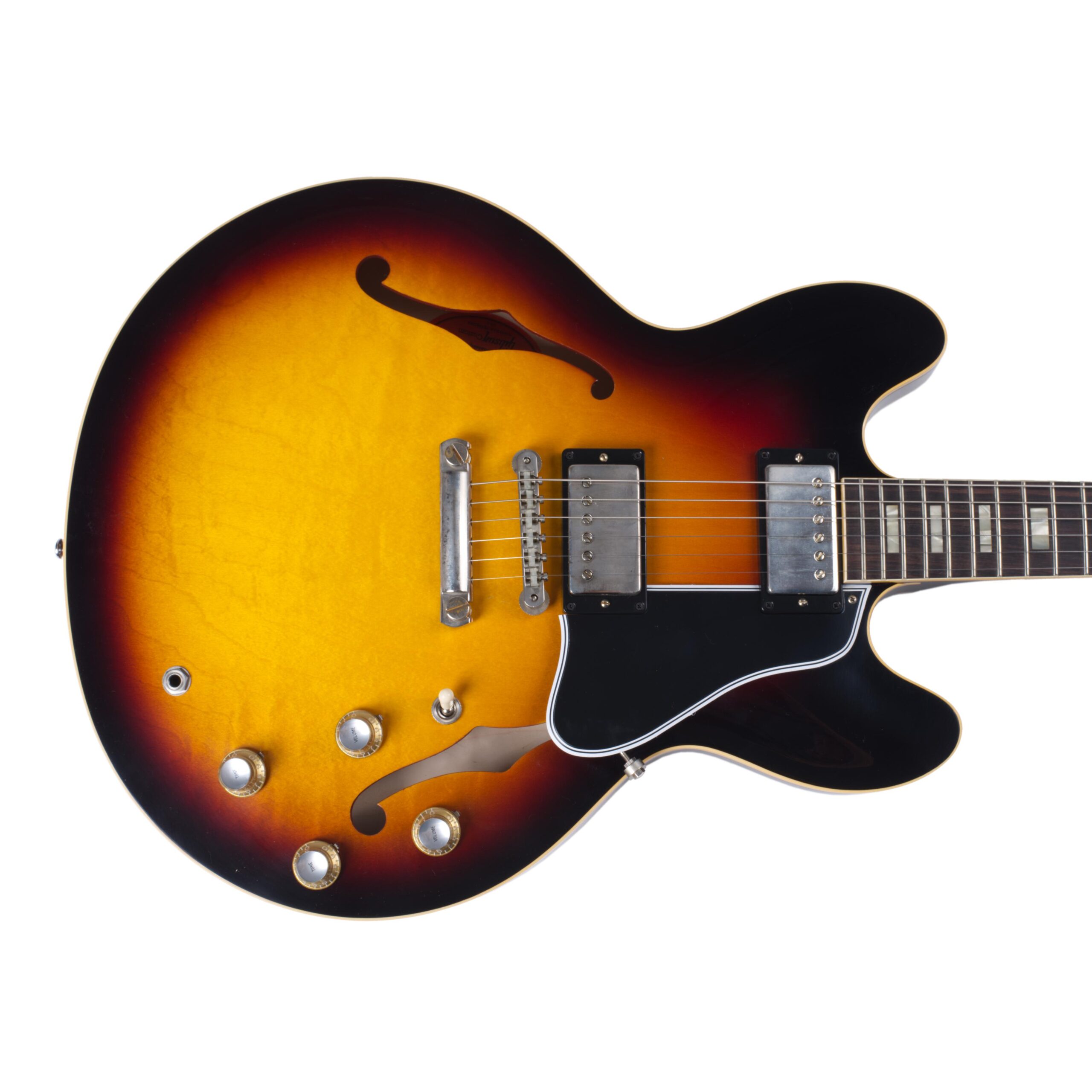 GIBSON ES-335 1964 Custom Reissue Vintage Burst-3