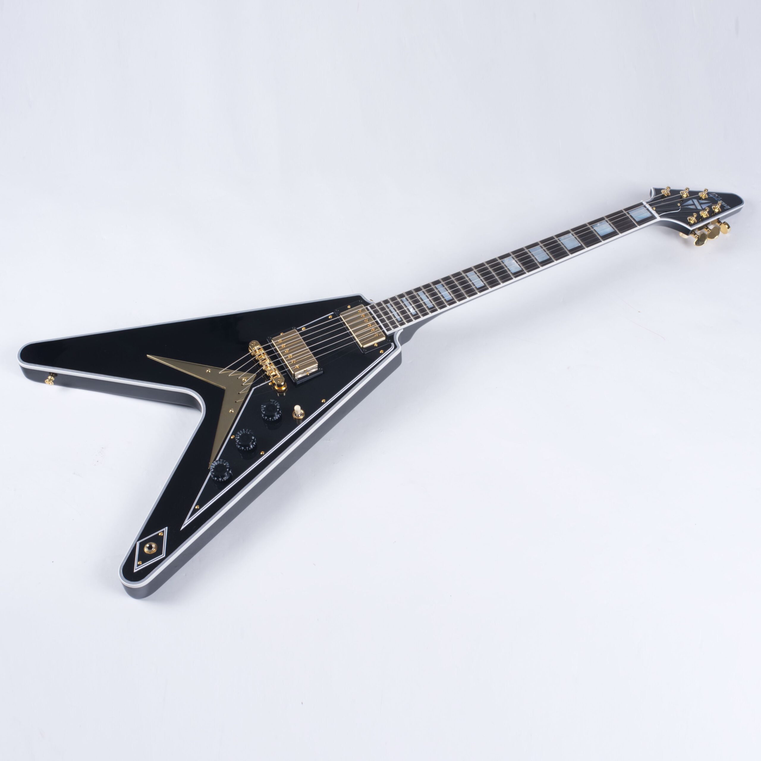 GIBSON Flying V Custom Shop Ebony-5
