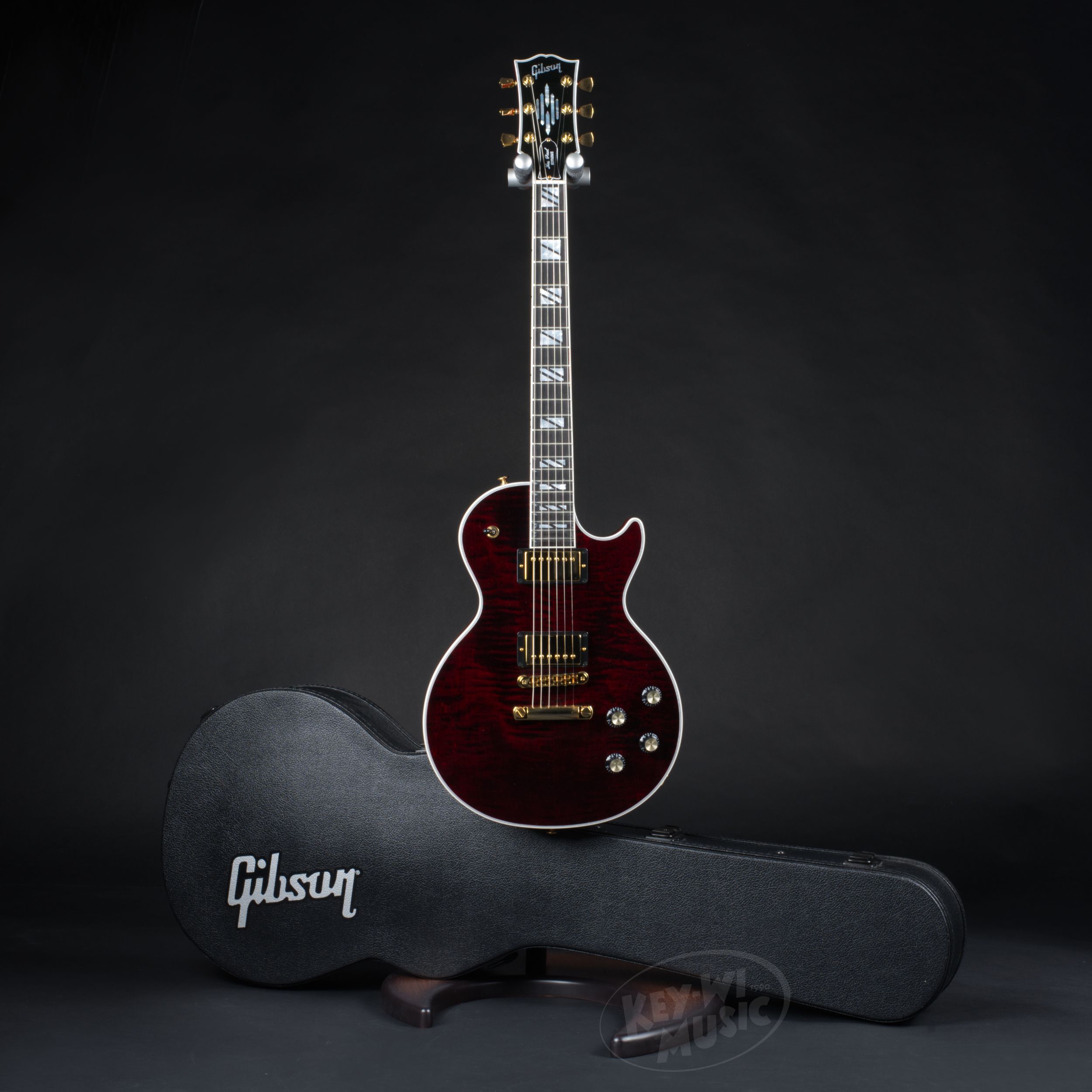 GIBSON Les Paul Supreme Wine Red-1