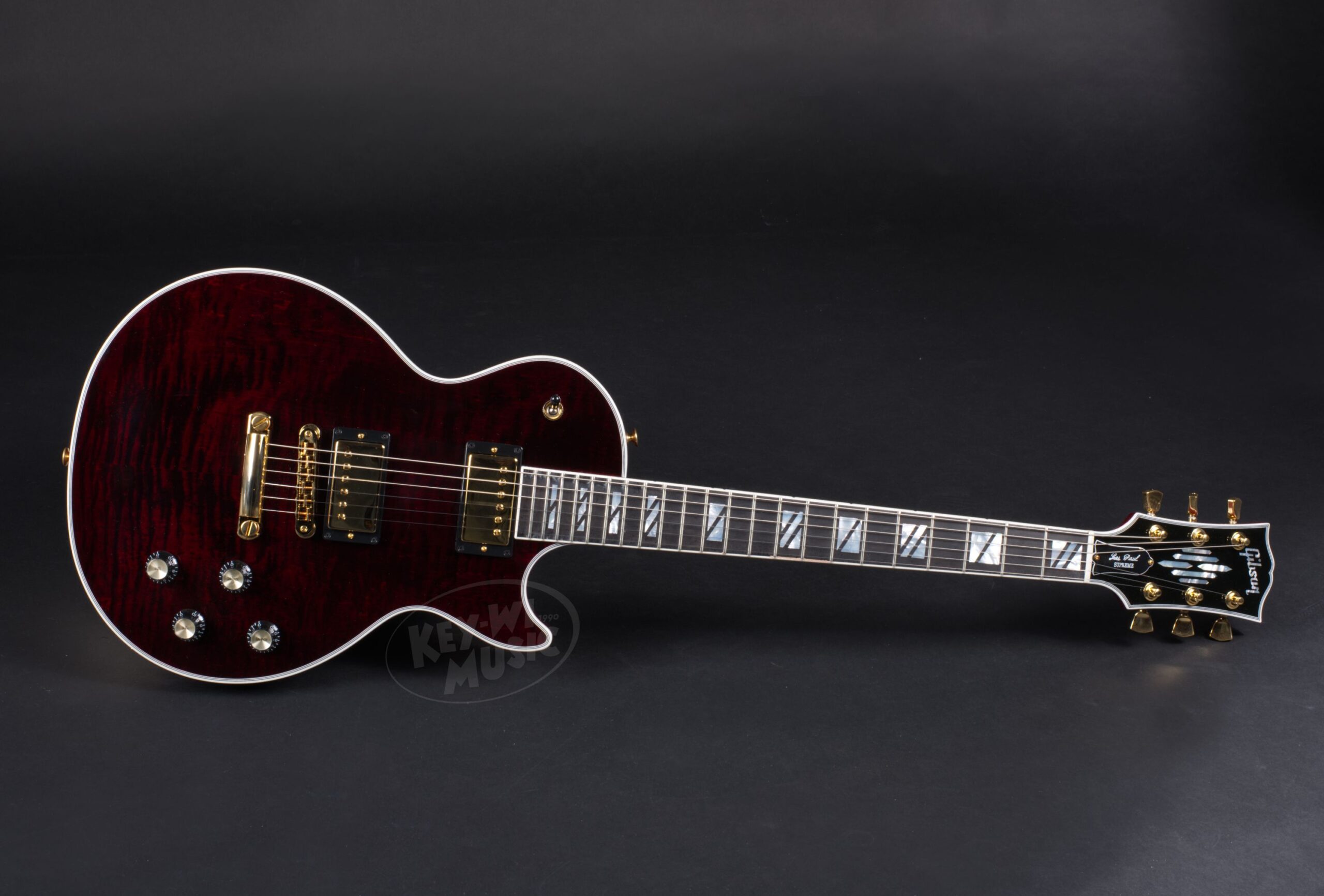 GIBSON Les Paul Supreme Wine Red-4
