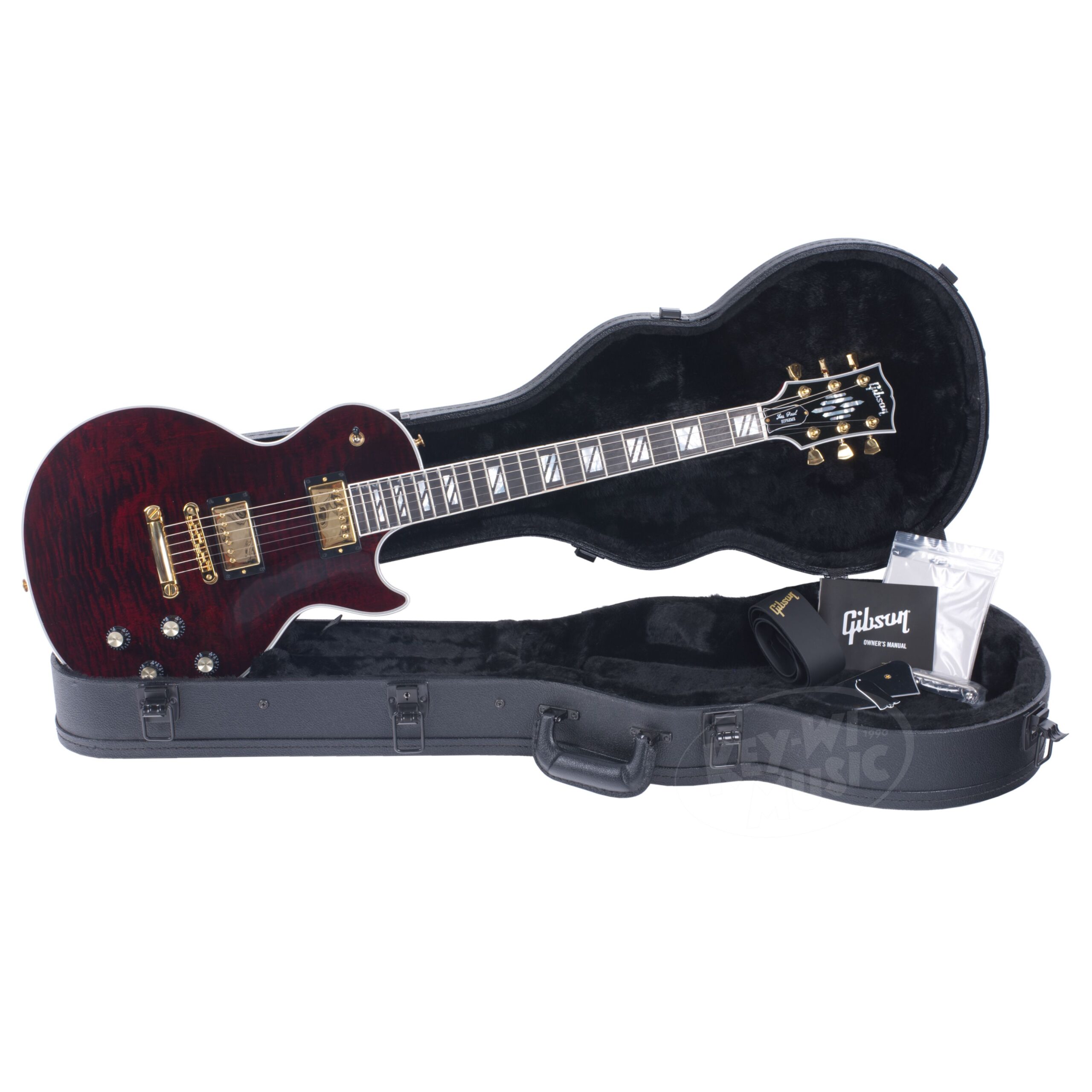 GIBSON Les Paul Supreme Wine Red-14