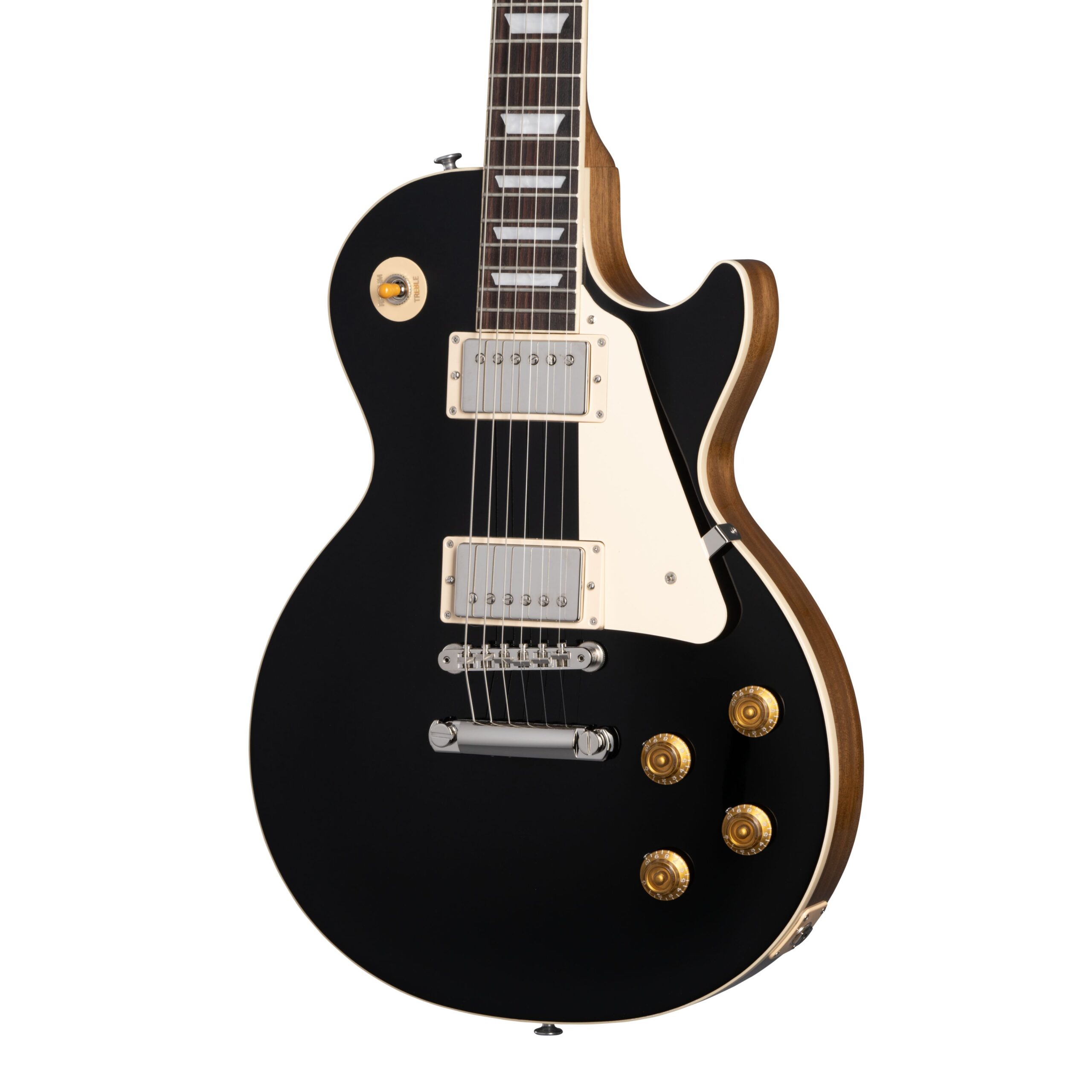 GIBSON Les Paul Standard 50s Plain Top Ebony inkl. Gig Bag Abverkauf!-3
