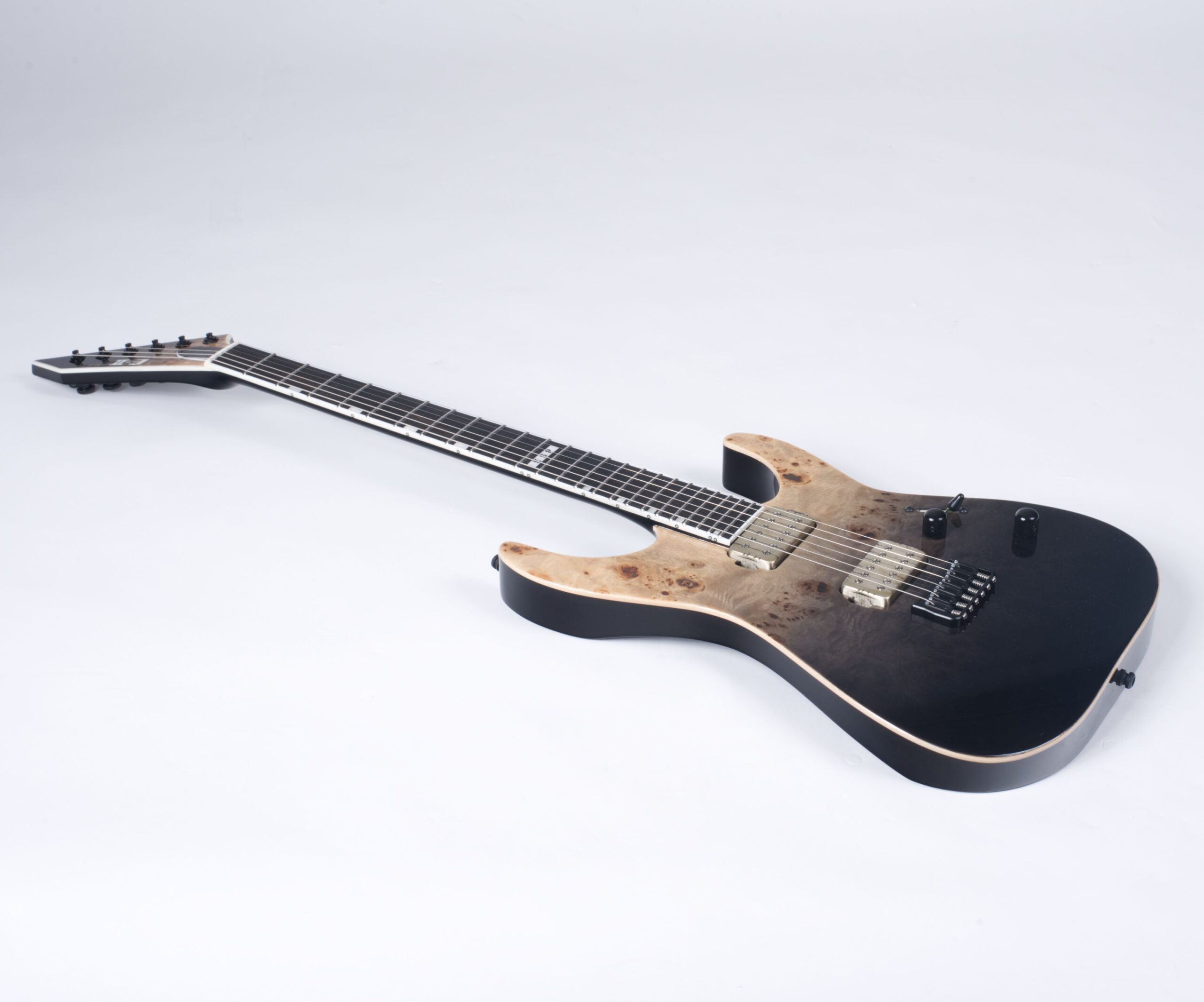 ESP E-II M-II NECK THRU Black Natural Fade -5