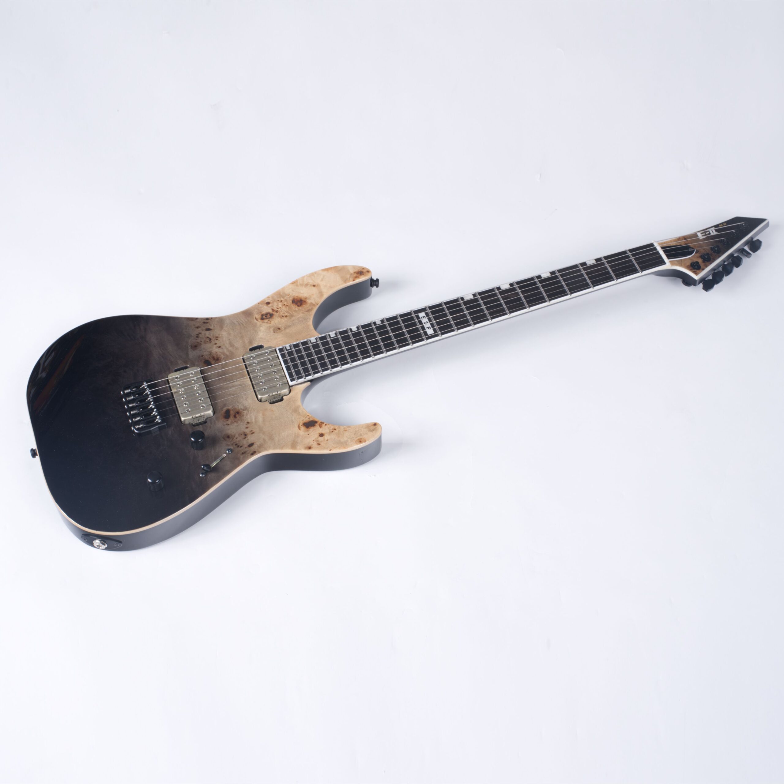 ESP E-II M-II NECK THRU Black Natural Fade -6