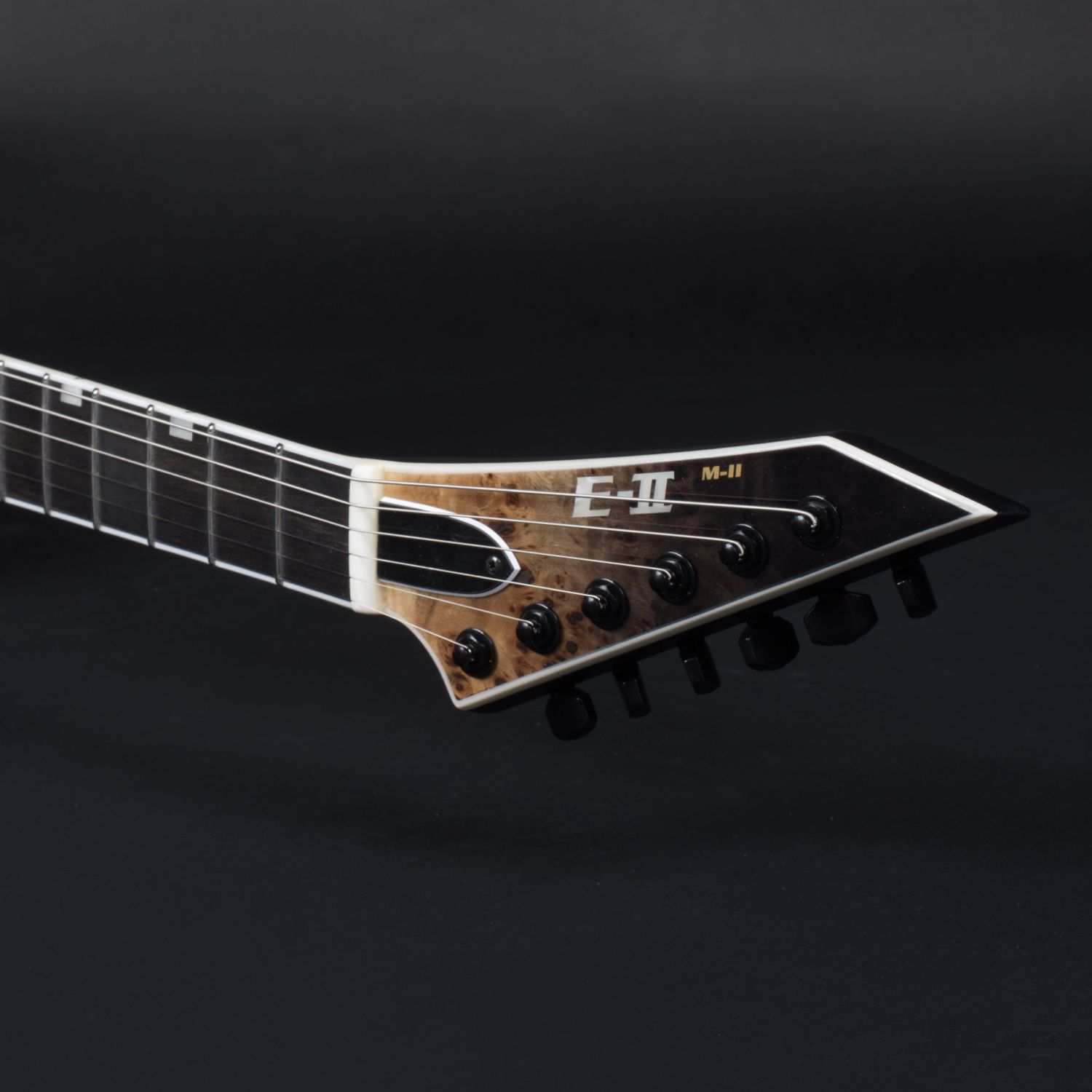 ESP E-II M-II NECK THRU Black Natural Fade -7