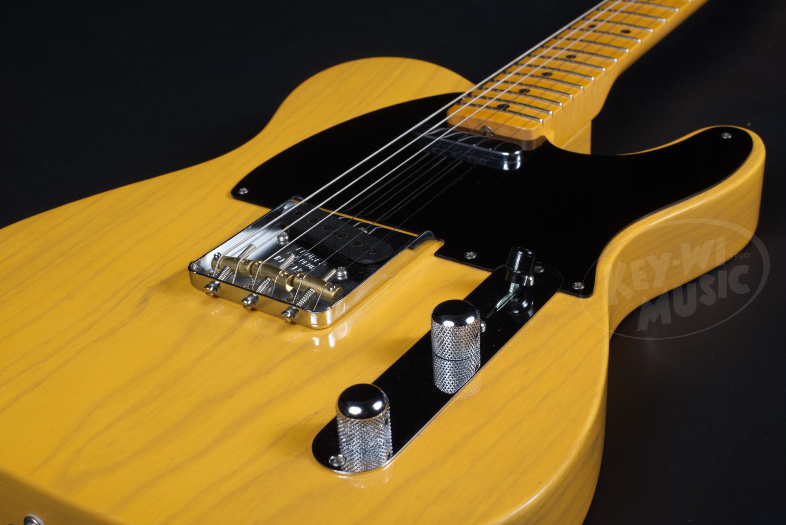 FENDER Custom Shop 1950 Double Esquire Blonde-6