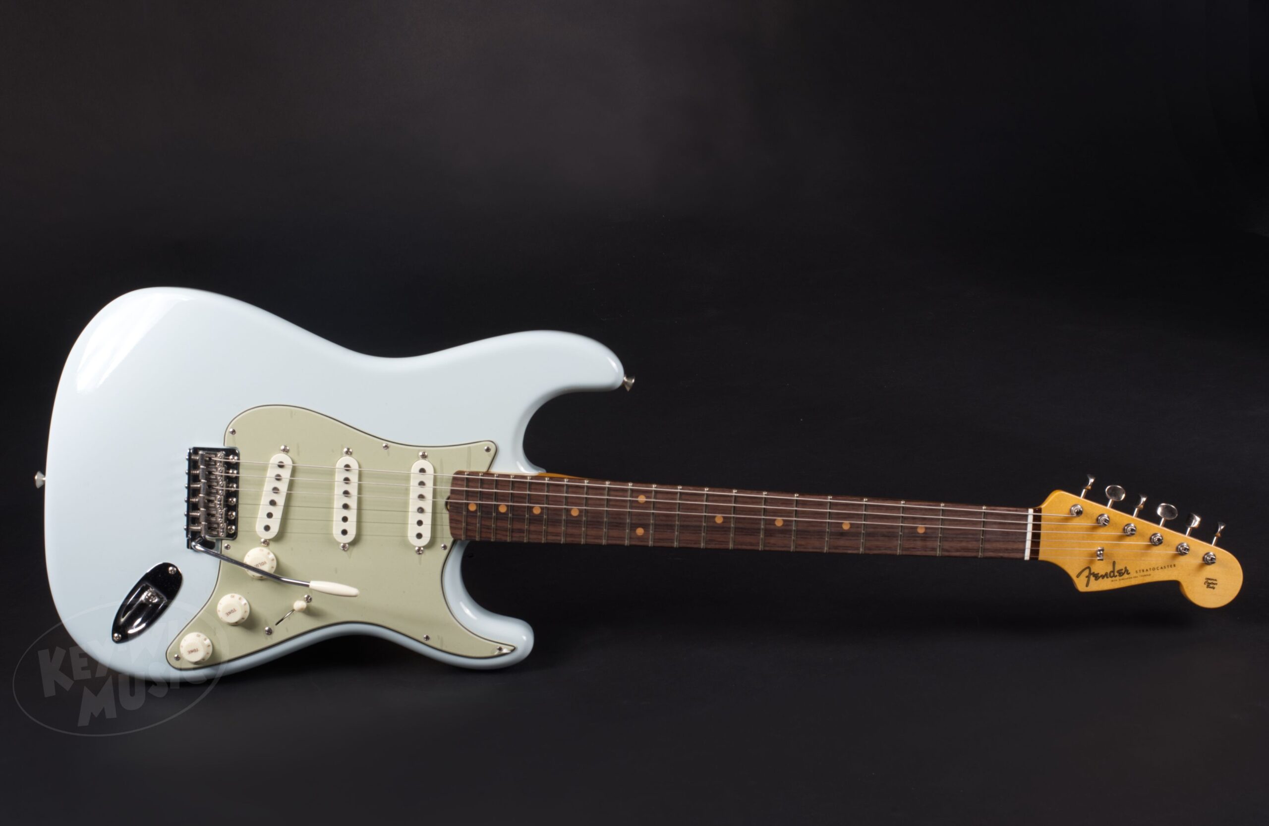 FENDER Custom Shop 1959 Stratocaster Aged Sonic Blue-3