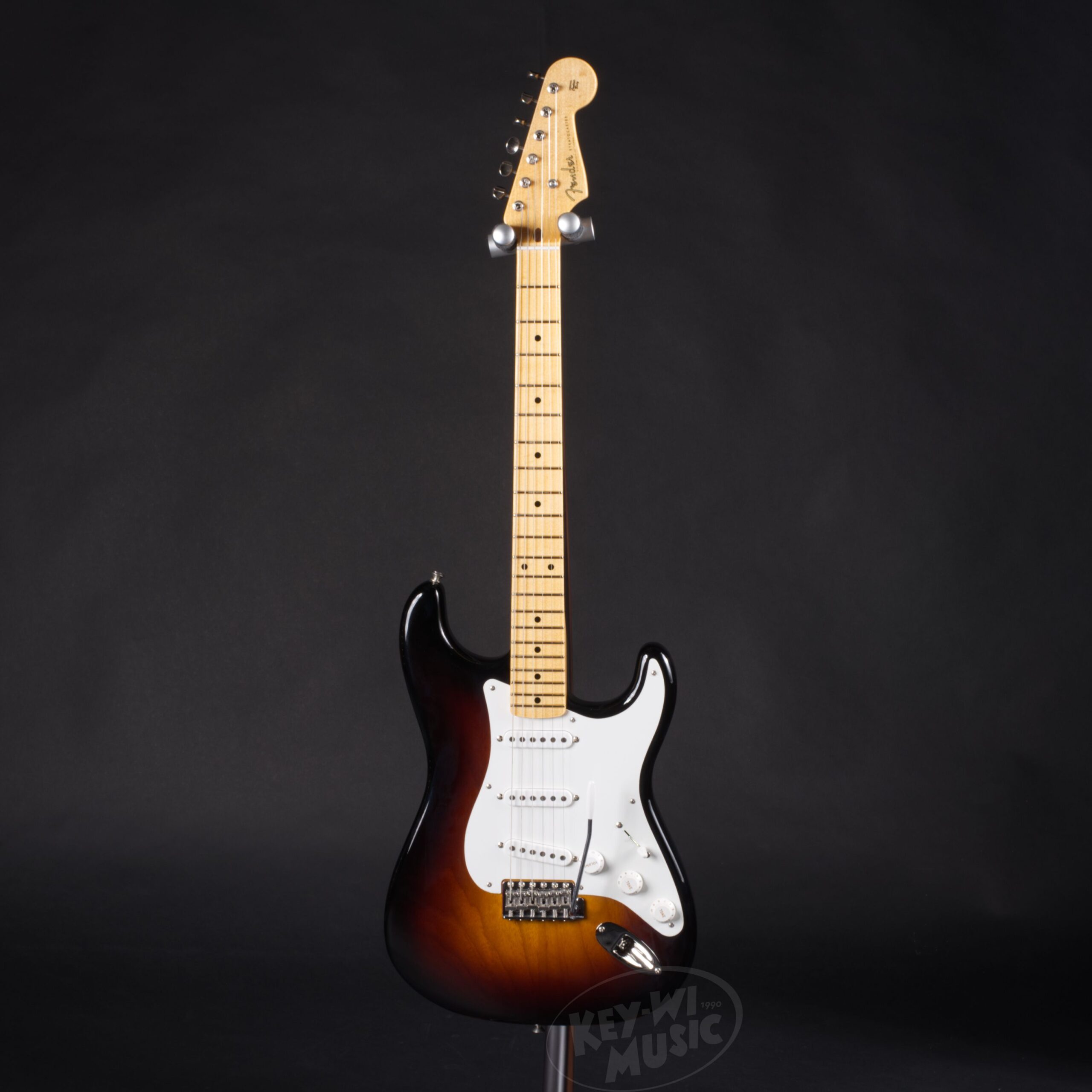 FENDER Custom Shop 1955 Stratocaster Wide-Fade 2-Color Sunburst-1