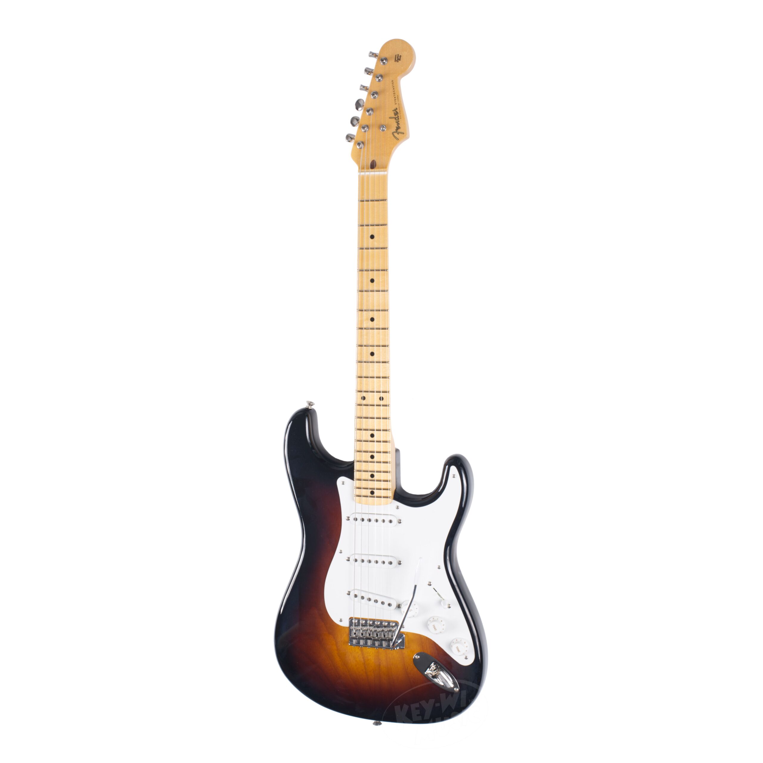 FENDER Custom Shop 1955 Stratocaster Wide-Fade 2-Color Sunburst-2