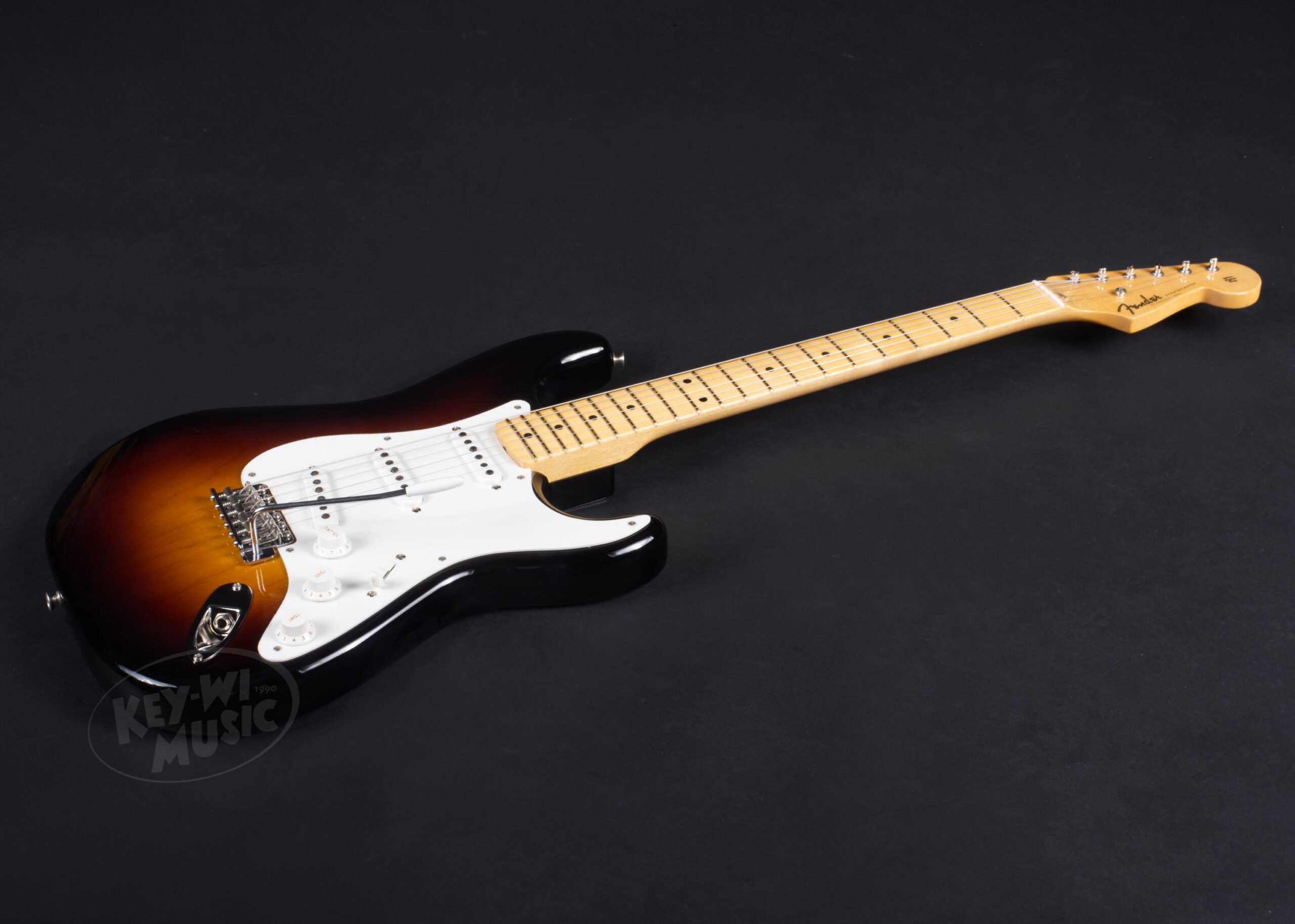 FENDER Custom Shop 1955 Stratocaster Wide-Fade 2-Color Sunburst-4
