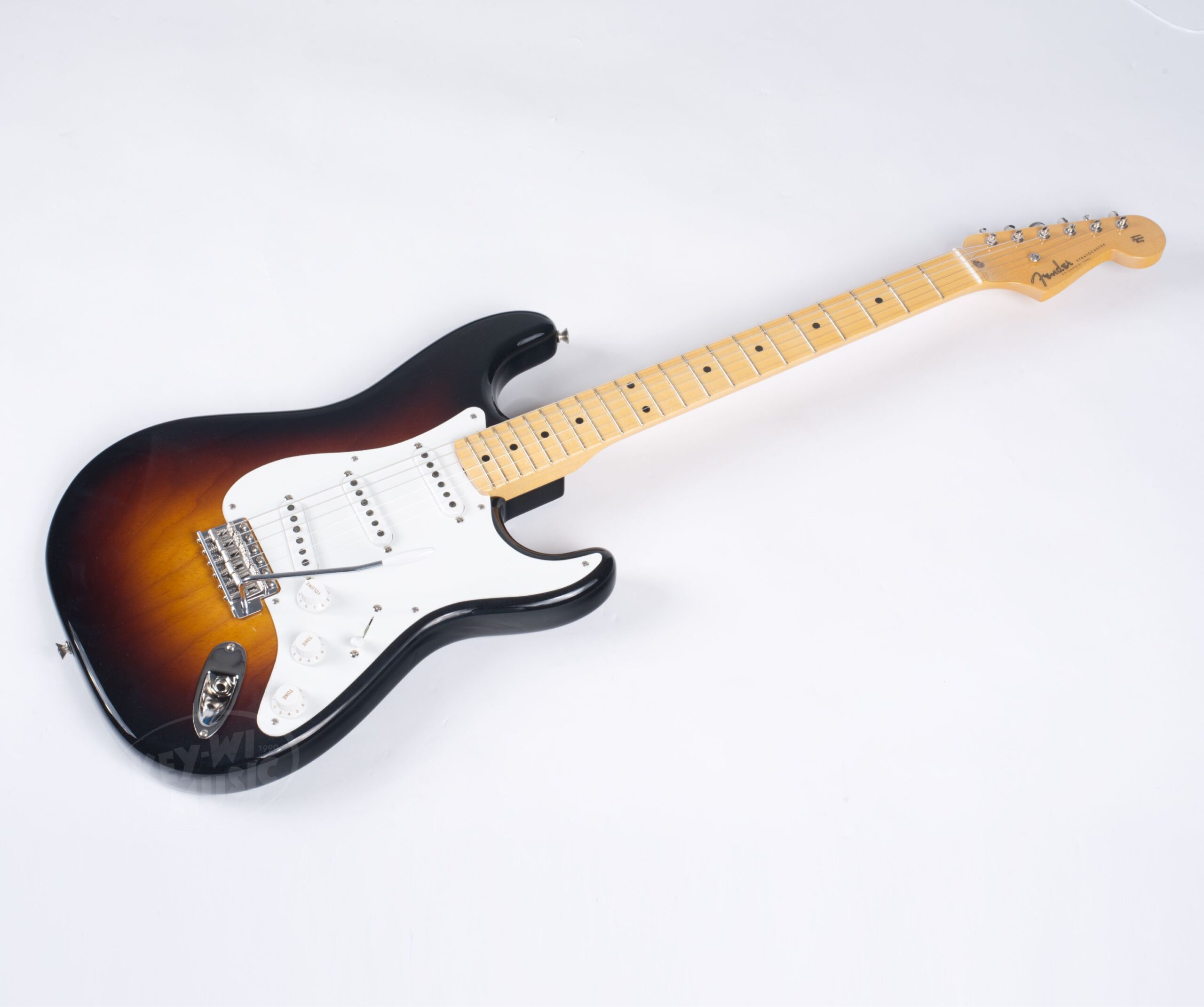 FENDER Custom Shop 1955 Stratocaster Wide-Fade 2-Color Sunburst-9