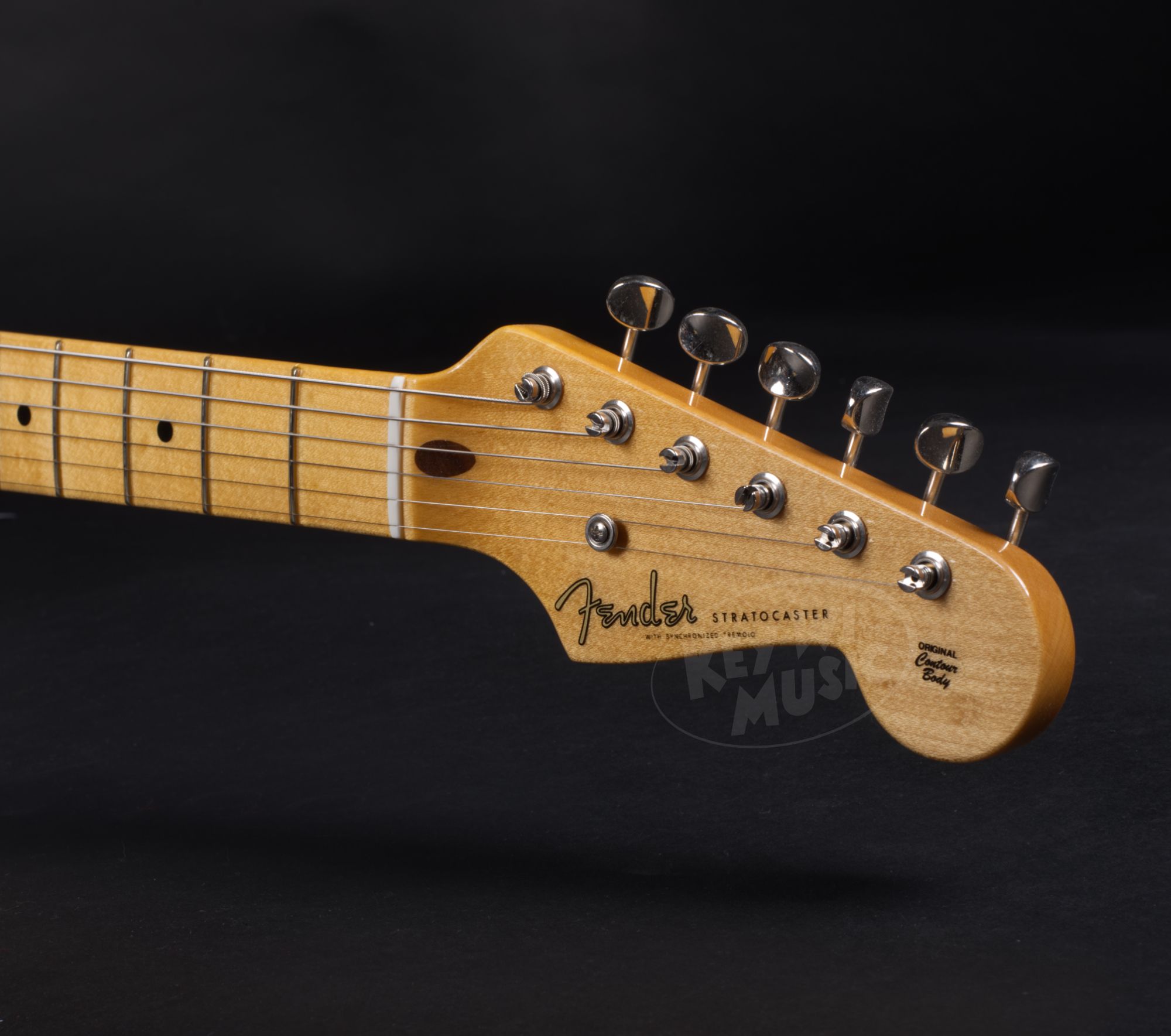 FENDER Custom Shop 1955 Stratocaster Wide-Fade 2-Color Sunburst-10