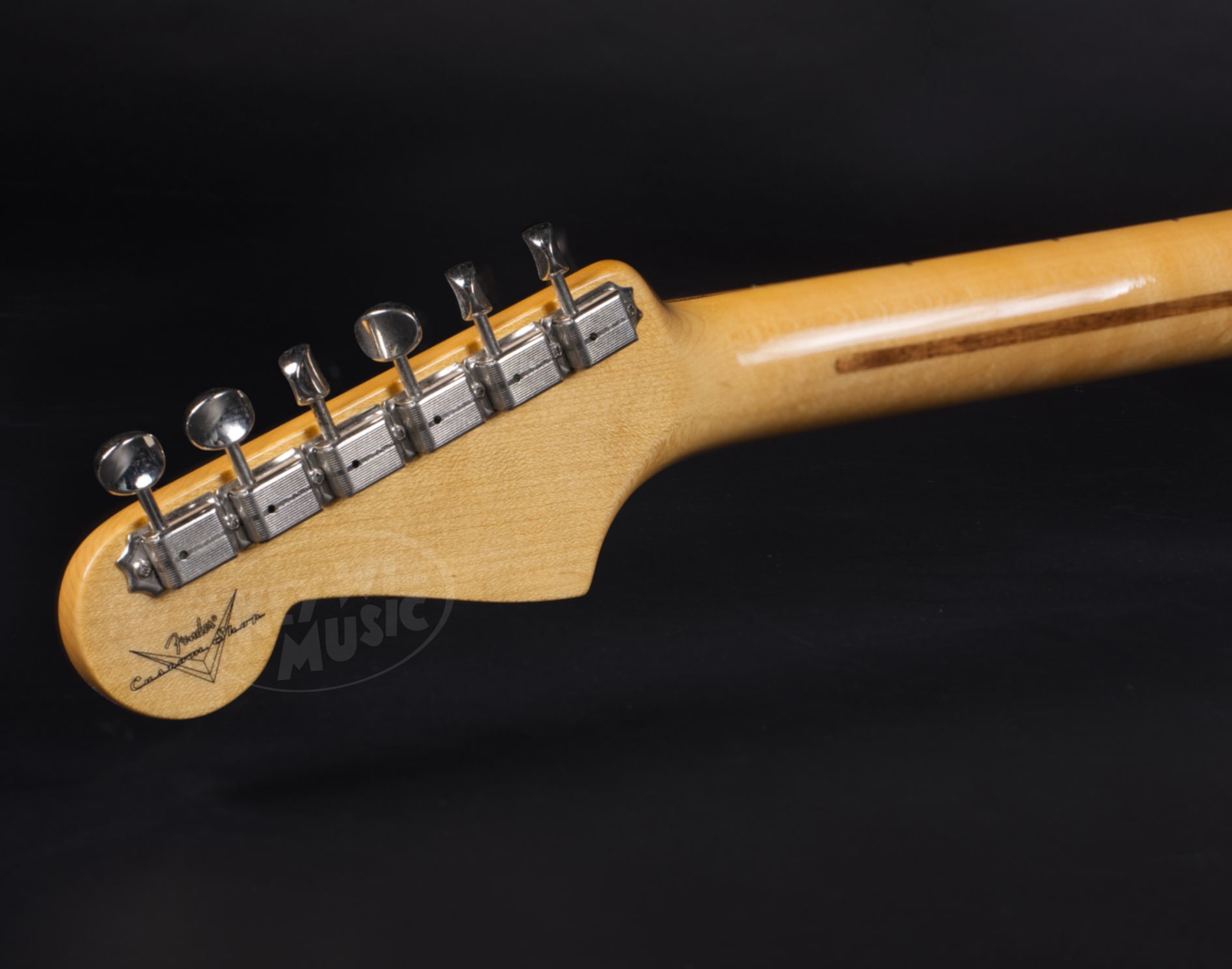 FENDER Custom Shop 1955 Stratocaster Wide-Fade 2-Color Sunburst-11