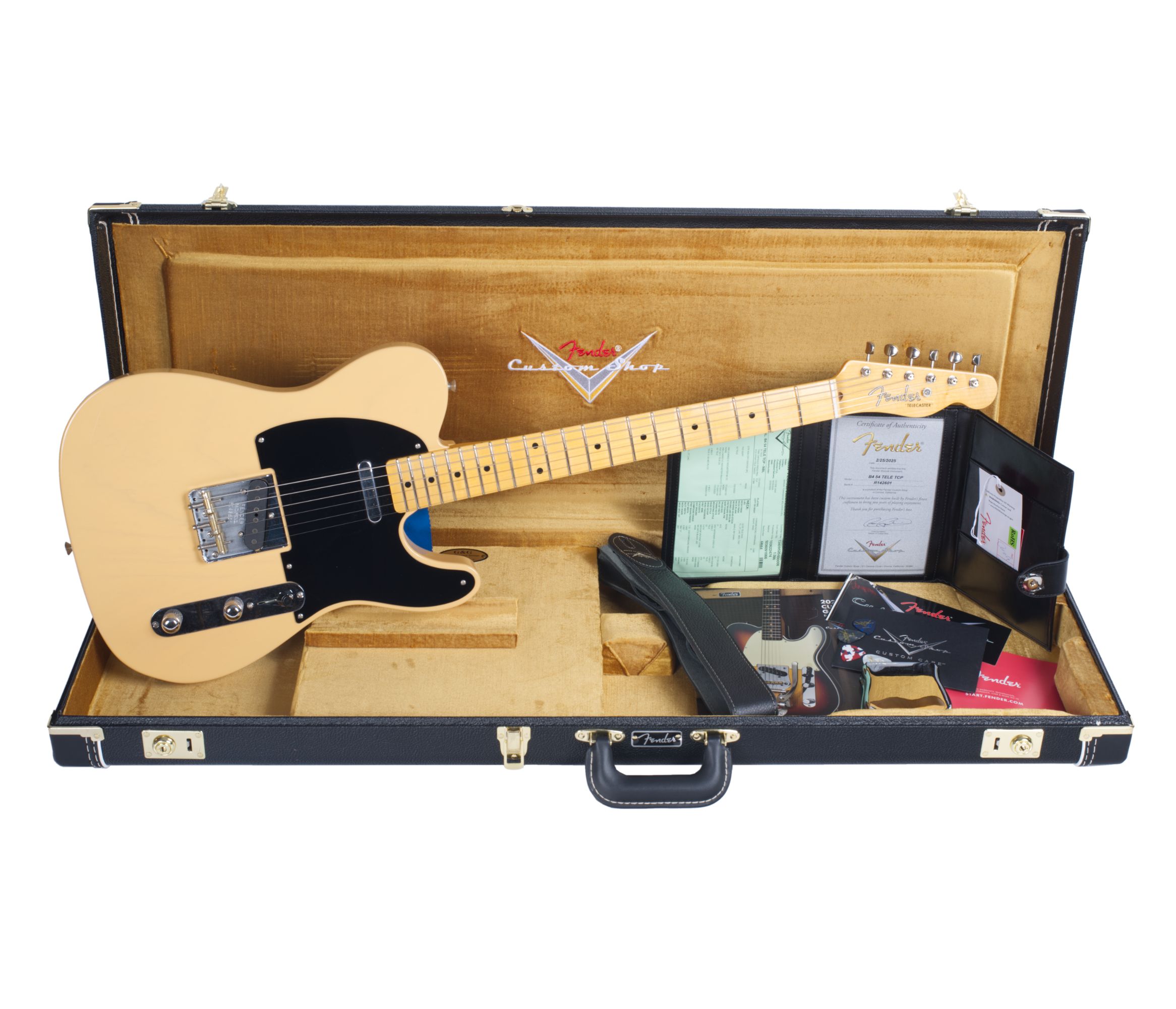 FENDER Custom Shop 1954 Time Capsule Package Telecaster Blonde-12