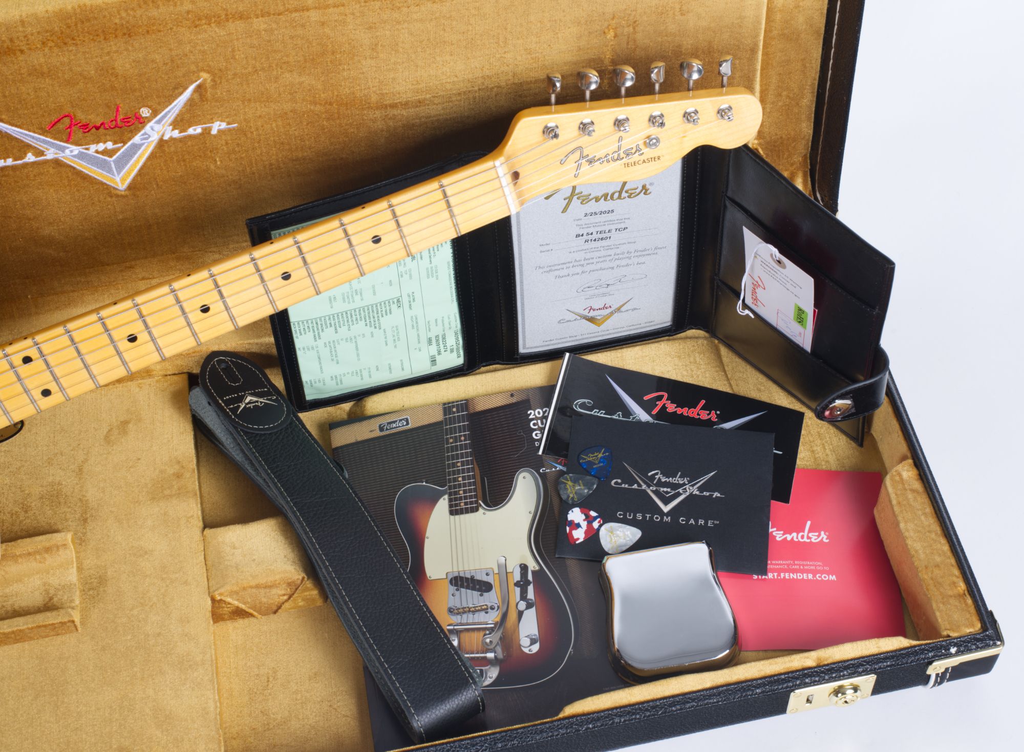 FENDER Custom Shop 1954 Time Capsule Package Telecaster Blonde-13