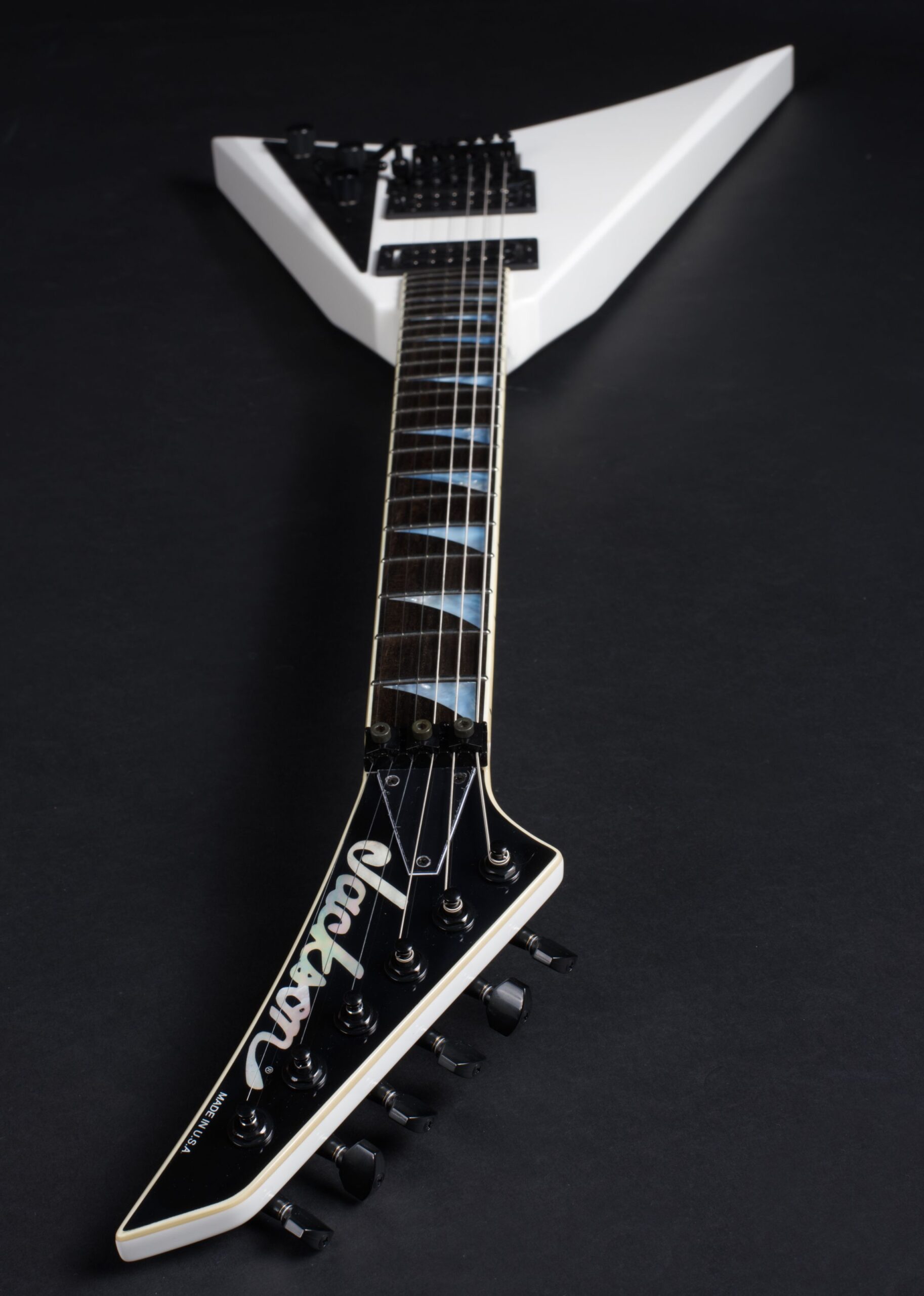 JACKSON USA Select Randy Rhoads RR1 Ebony Fingerboard Snow White-7