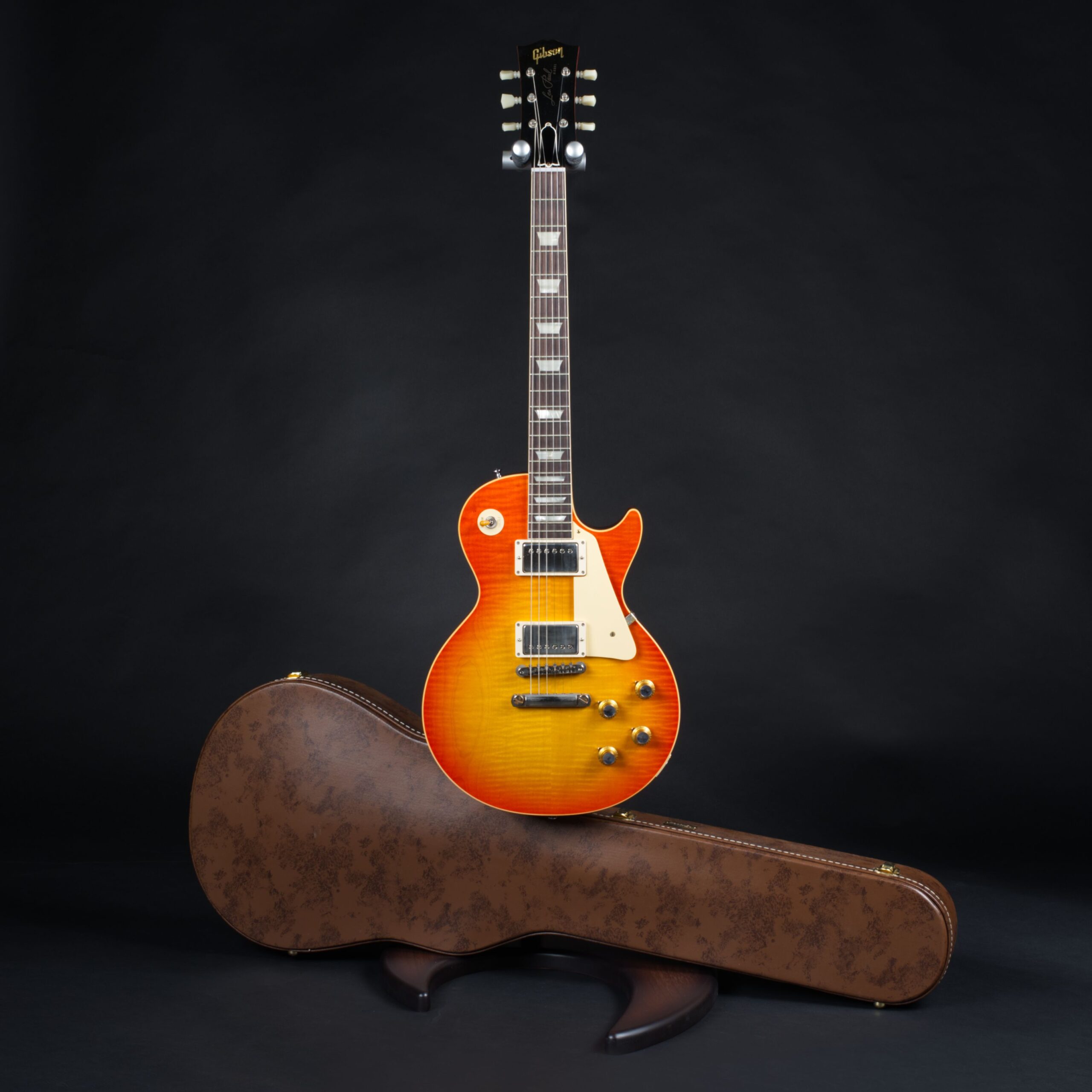 GIBSON 1960 Les Paul Standard Reissue Tangerine Burst VOS-1