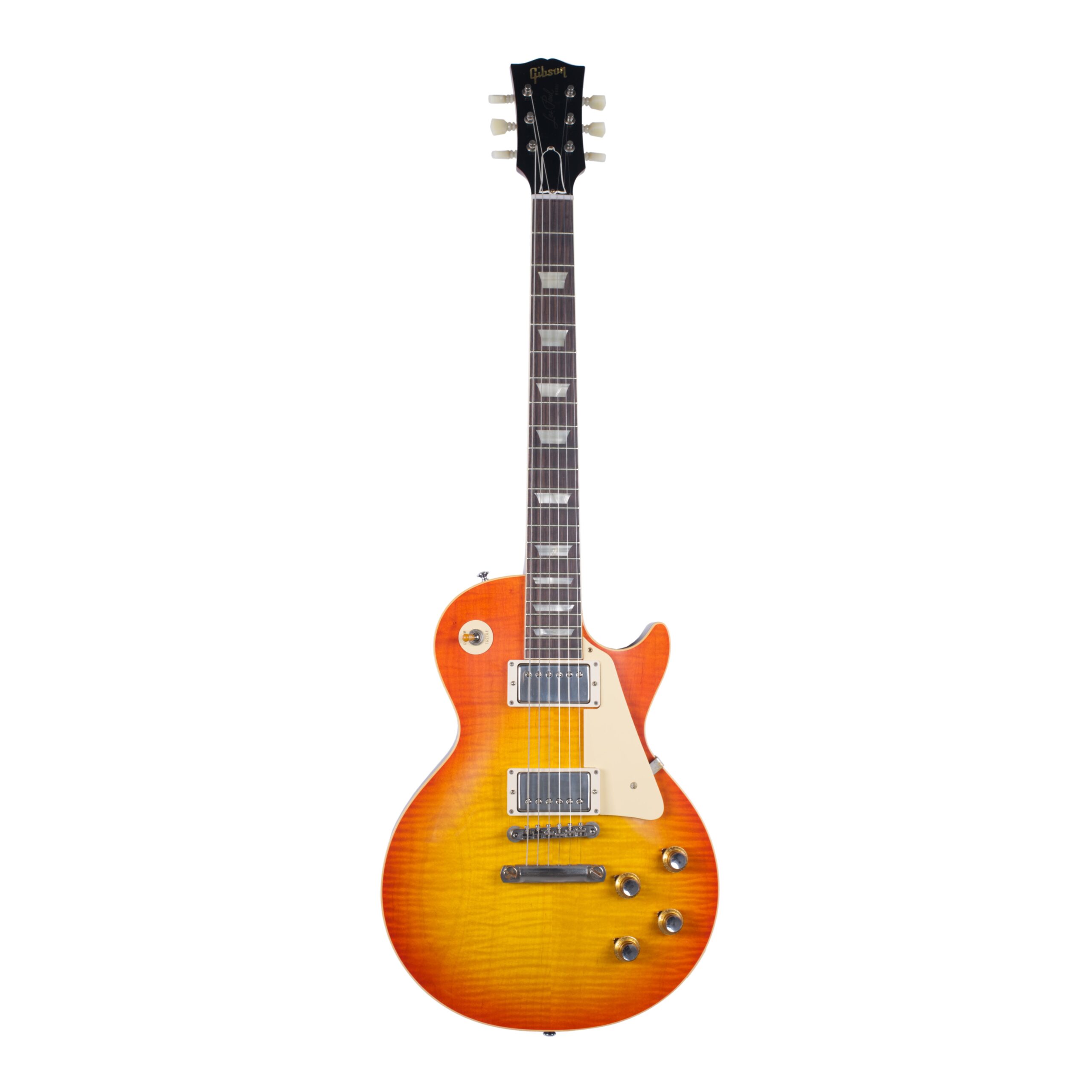 GIBSON 1960 Les Paul Standard Reissue Tangerine Burst VOS-2