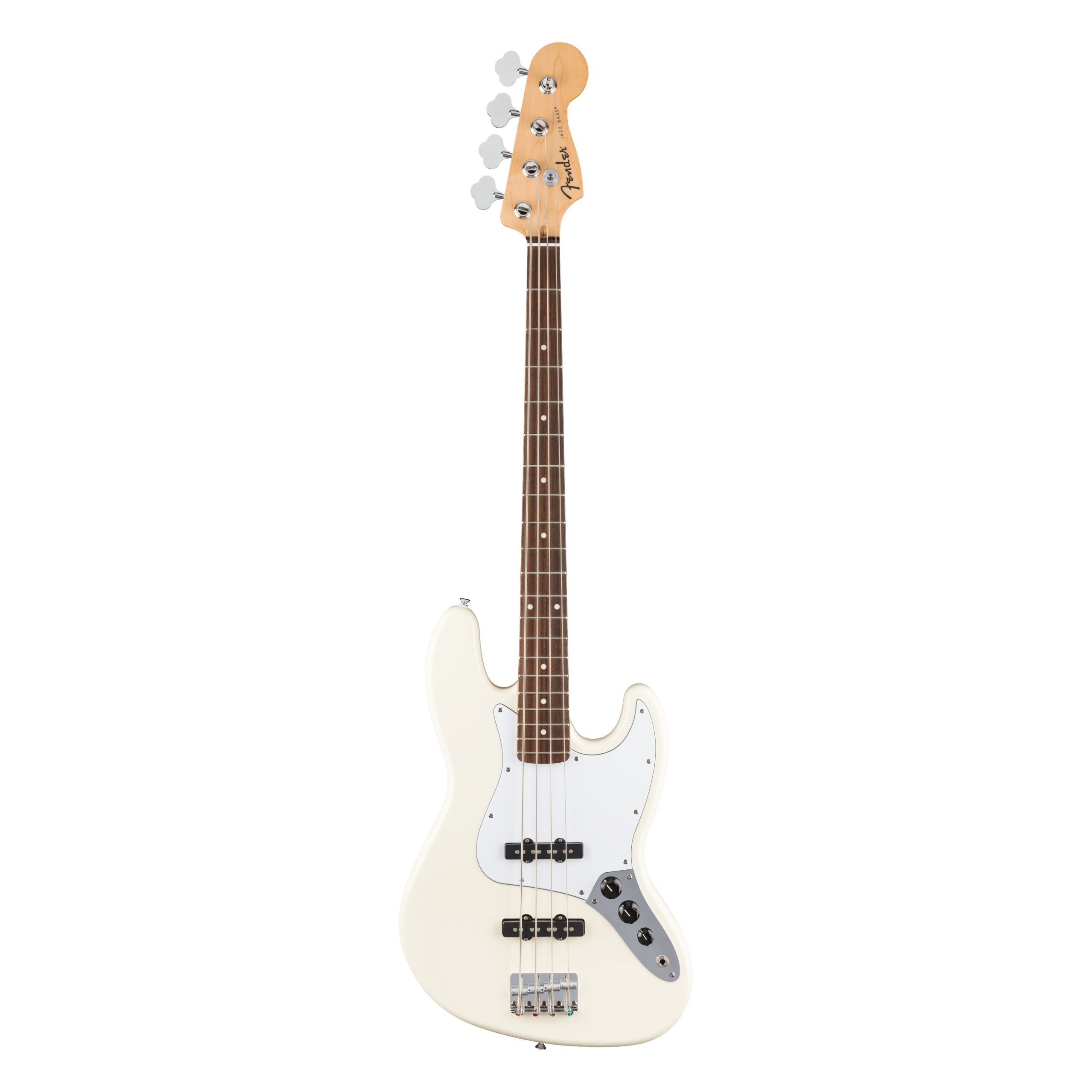 FENDER Standard Jazz Bass Olympic White-1