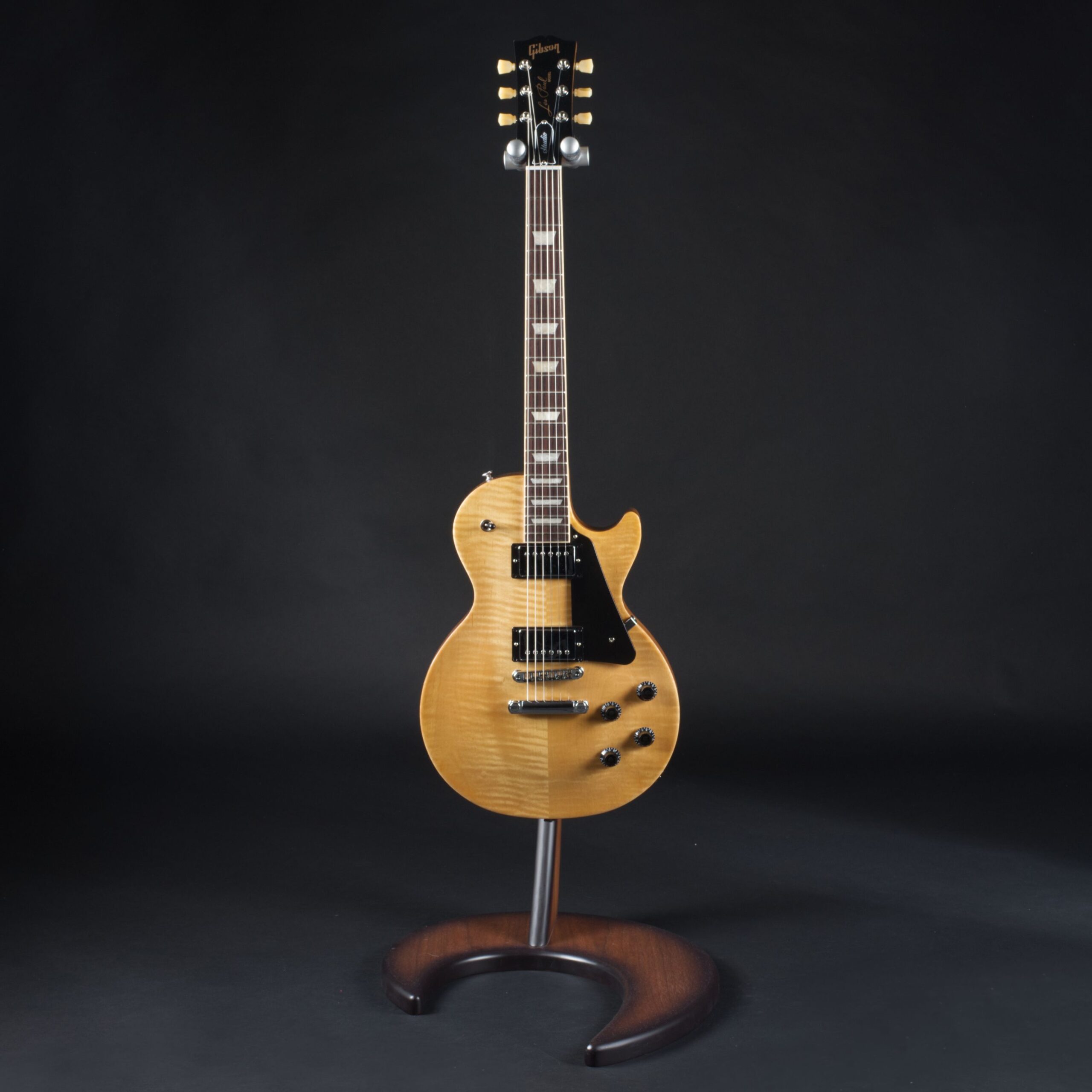 GIBSON Les Paul Studio Figured Antique Natural-1