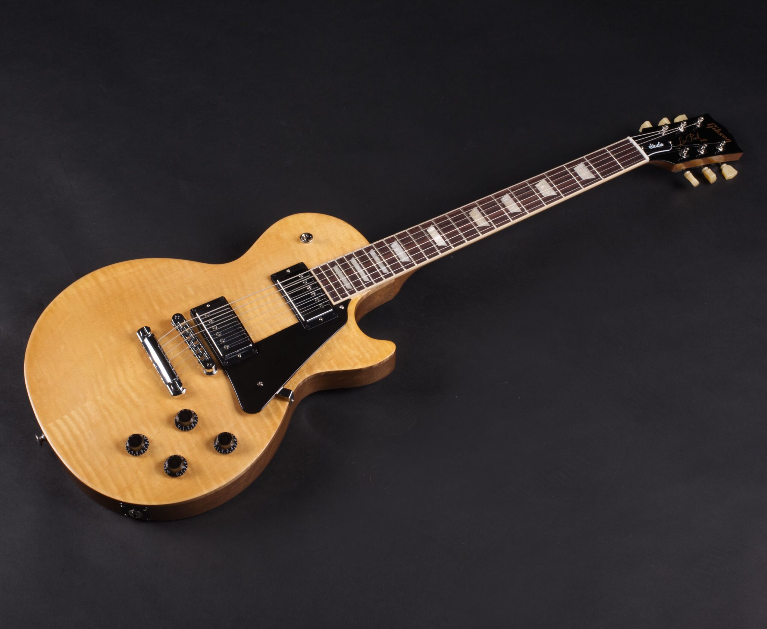 GIBSON Les Paul Studio Figured Antique Natural-4