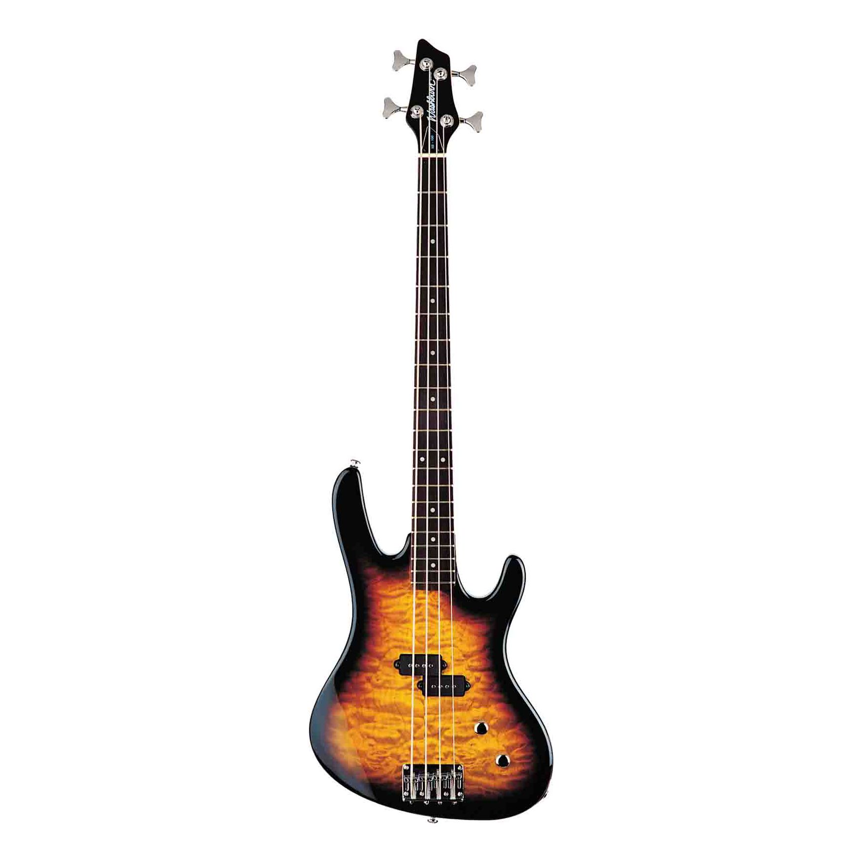 WASHBURN XB 100-QTS Quilted Tobacco Sunburst-1