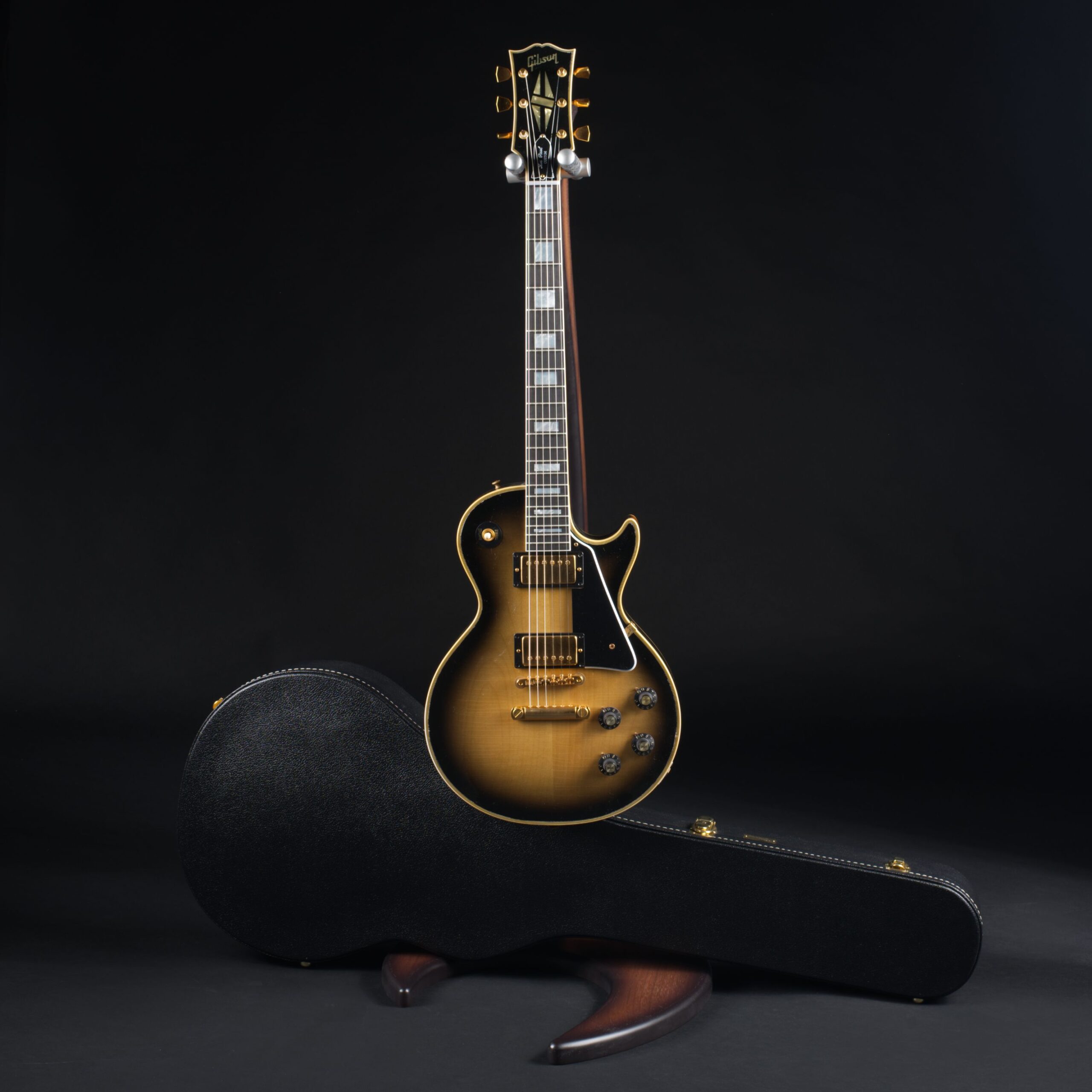 GIBSON 1968 Les Paul Custom Argentine Grey Light Aged-1