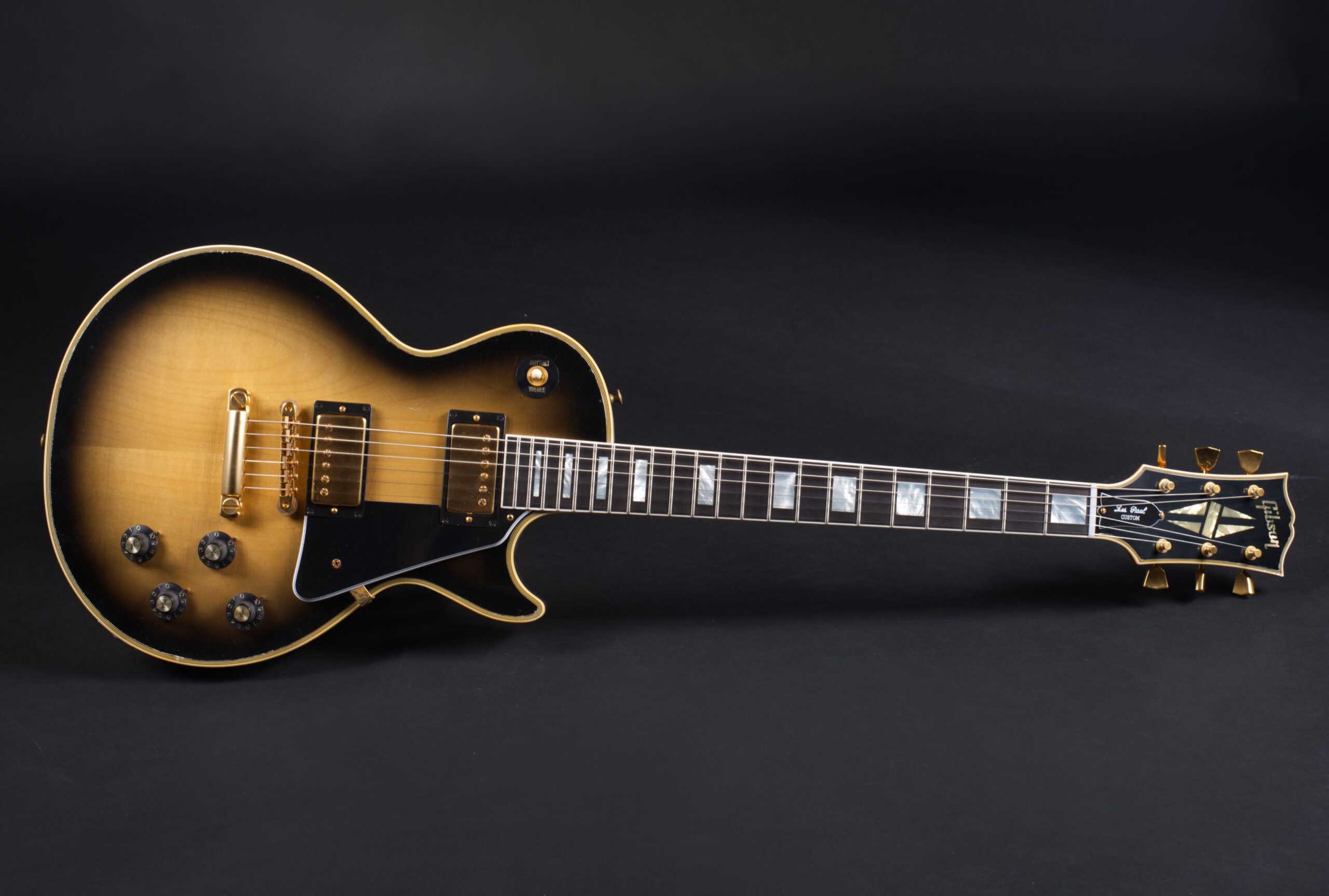 GIBSON 1968 Les Paul Custom Argentine Grey Light Aged-3