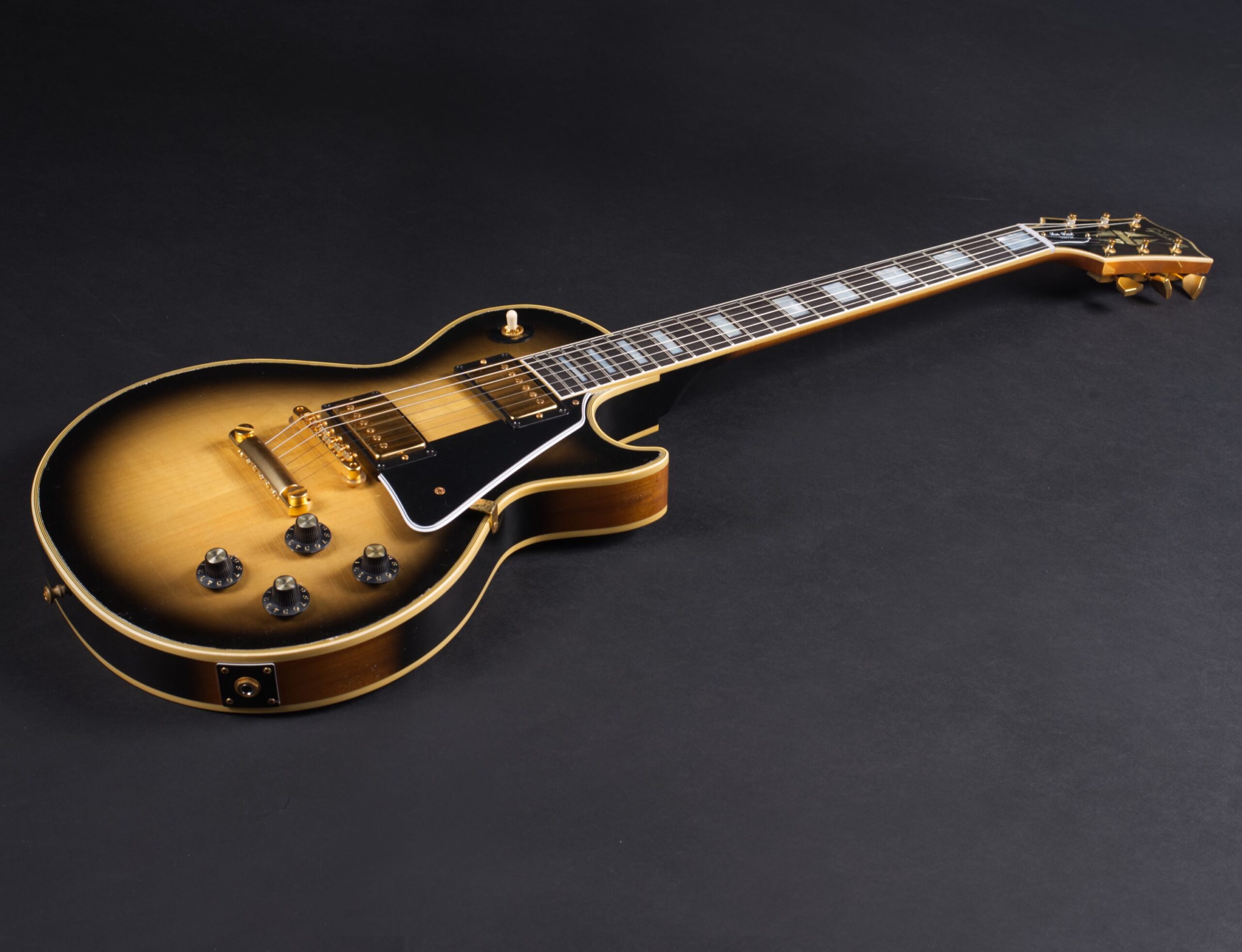 GIBSON 1968 Les Paul Custom Argentine Grey Light Aged-4
