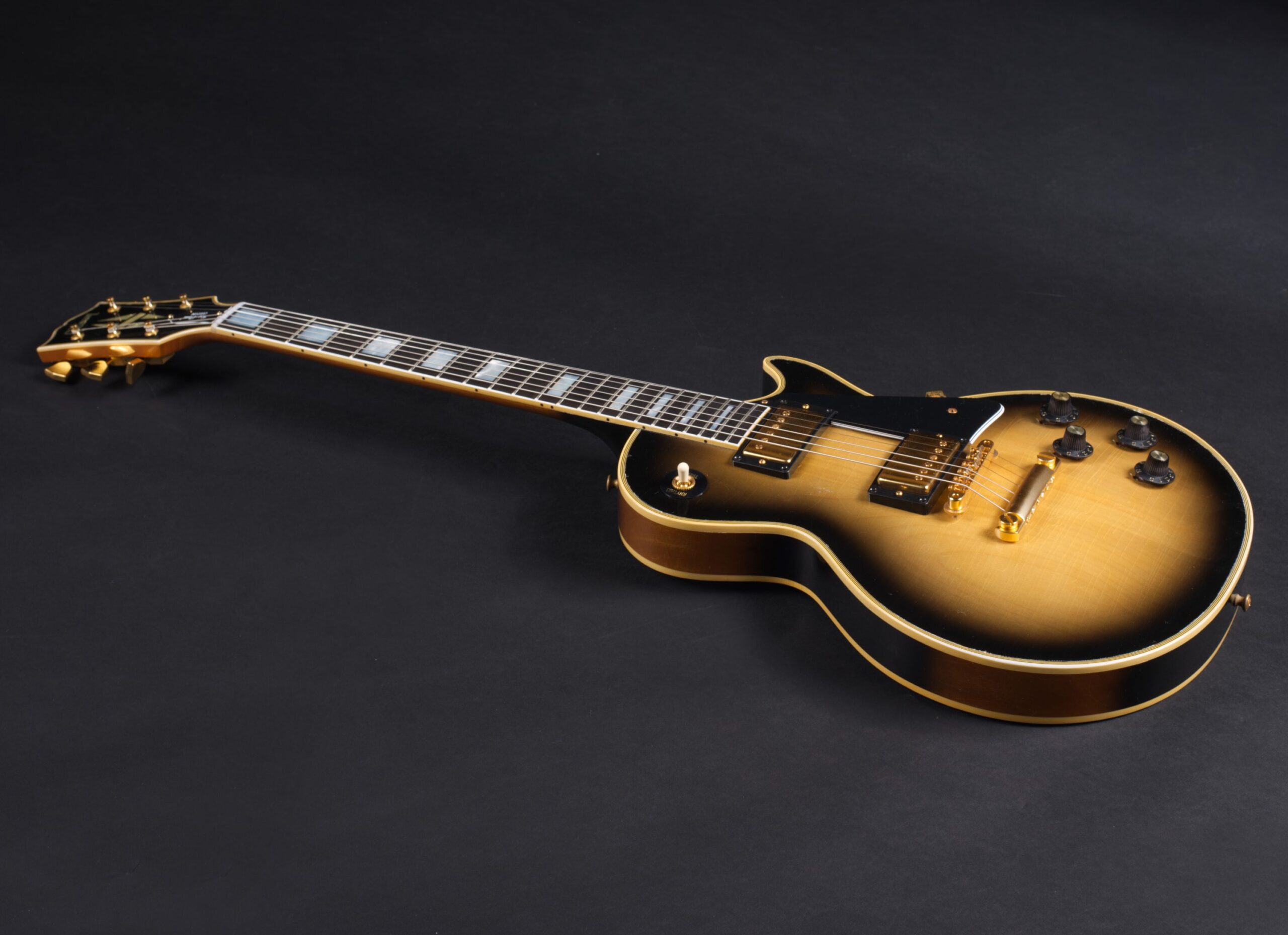 GIBSON 1968 Les Paul Custom Argentine Grey Light Aged-5