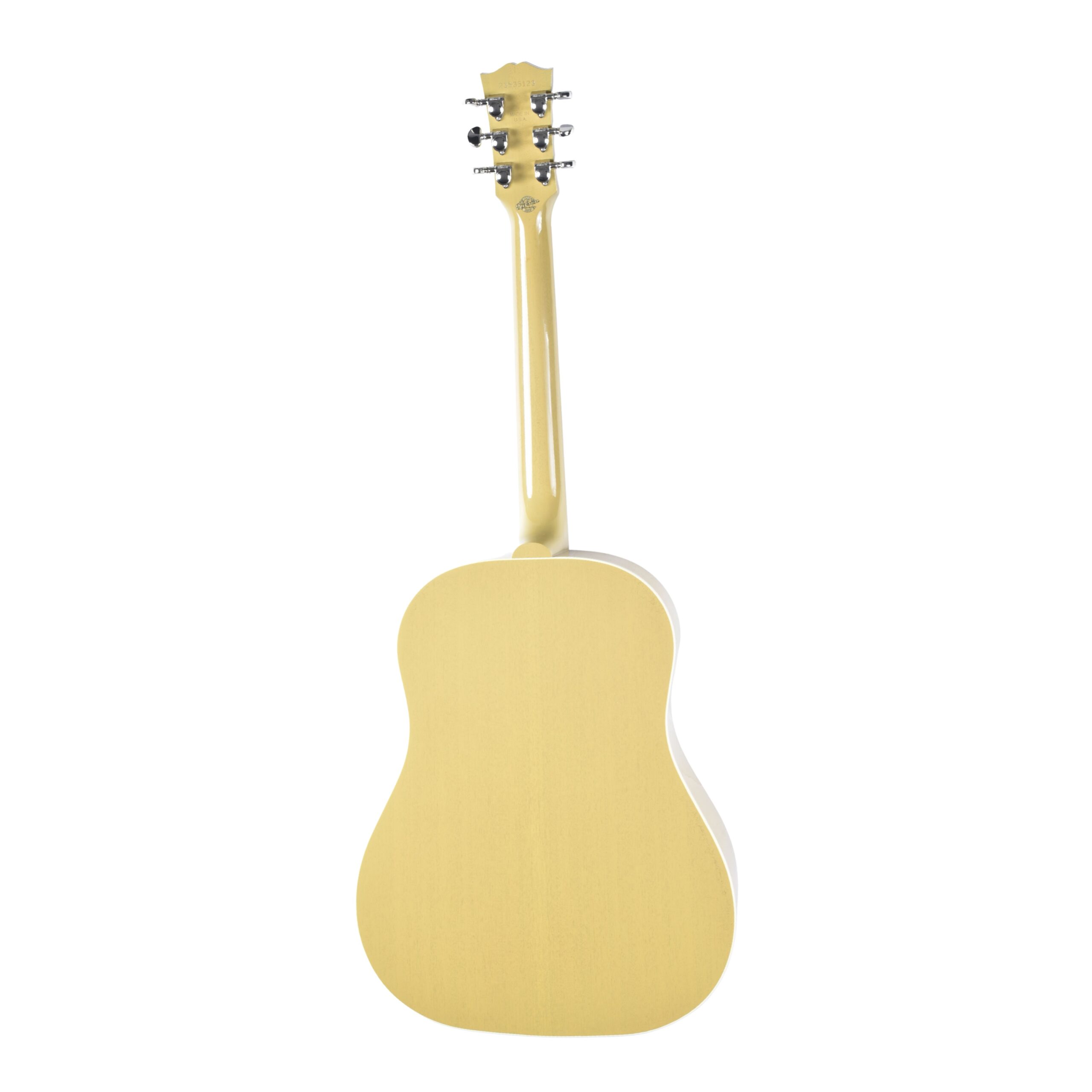GIBSON J-45 All Mahogany Limited Run TV Yellow Gloss Custom Shop-4
