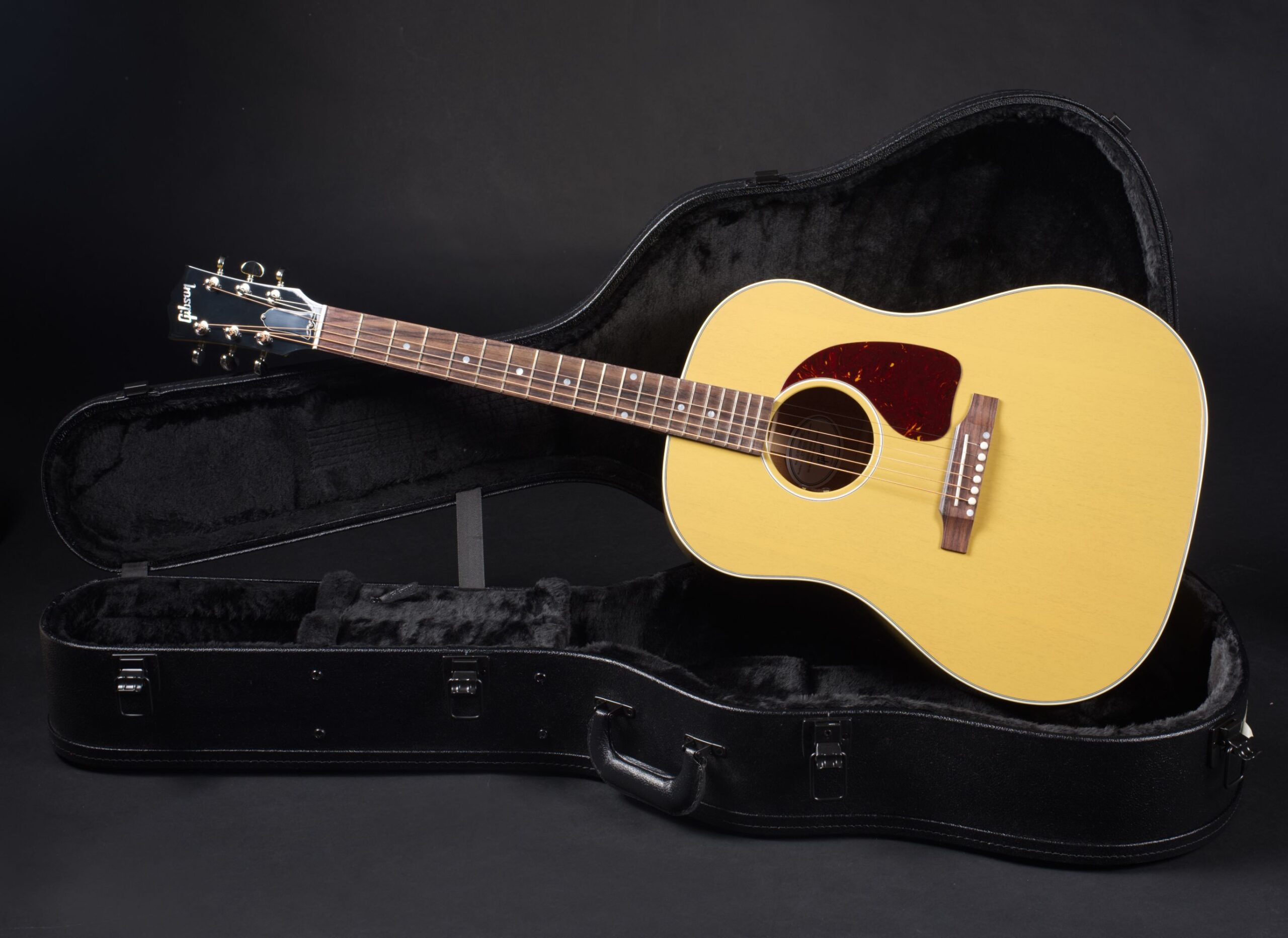 GIBSON J-45 All Mahogany Limited Run TV Yellow Gloss Custom Shop-6