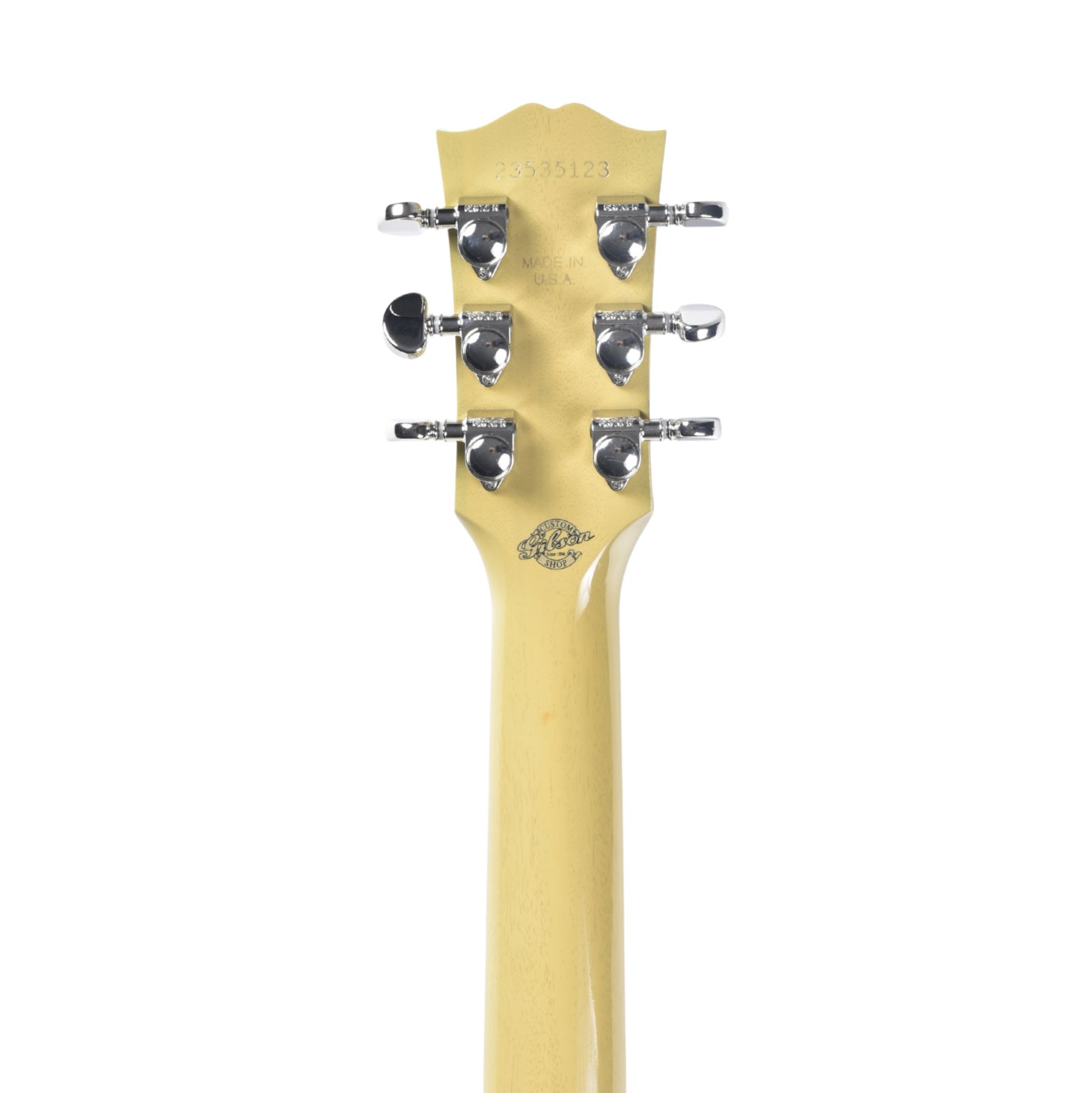 GIBSON J-45 All Mahogany Limited Run TV Yellow Gloss Custom Shop-8