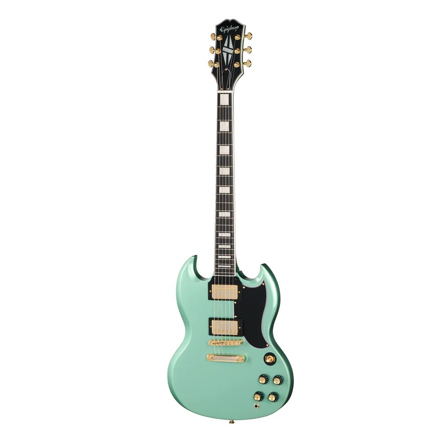 EPIPHONE SG Custom "Inspired by Gibson" Inverness Green-3