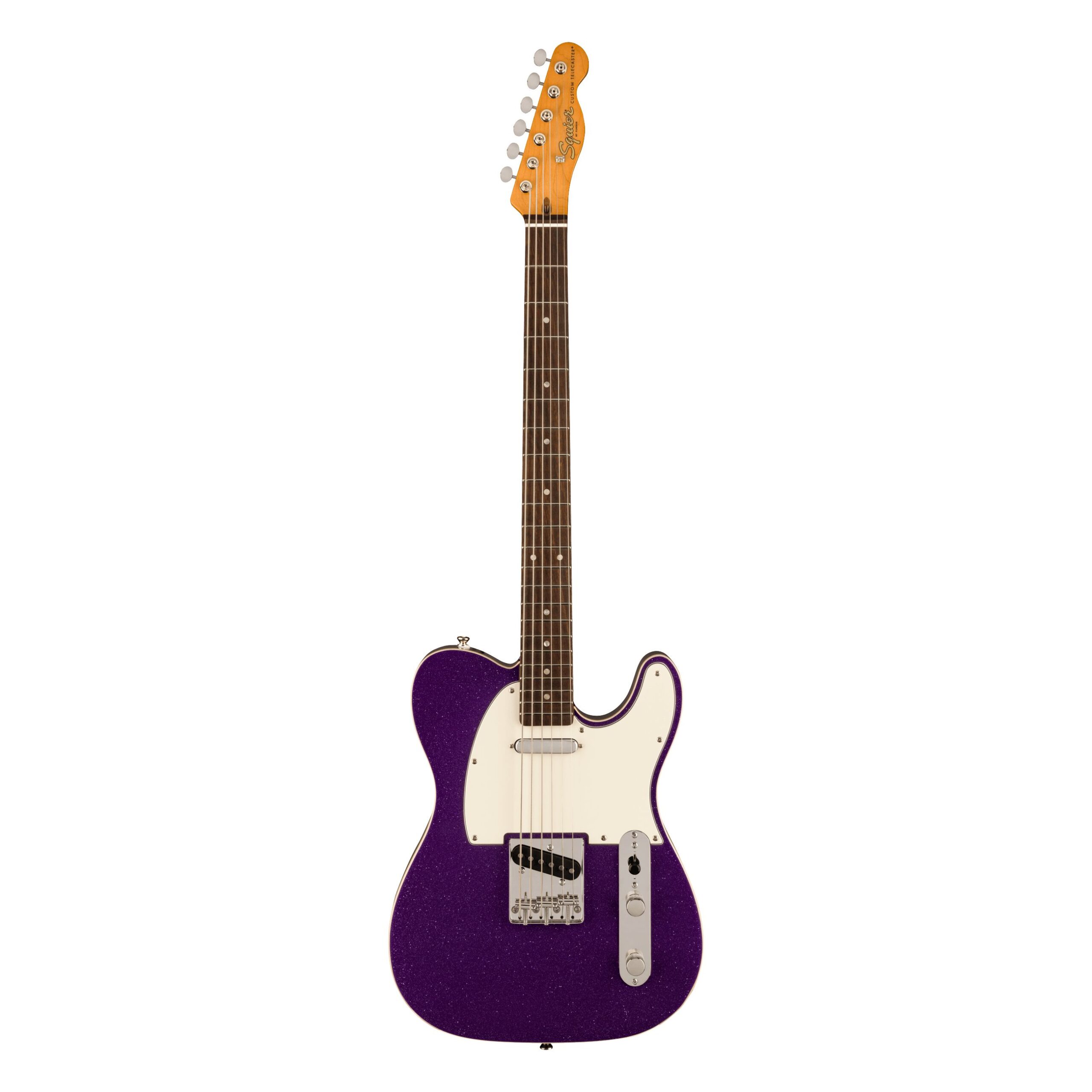 FENDER Squire Classic Vibe Bariton Telecaster Purple Sparkle-1