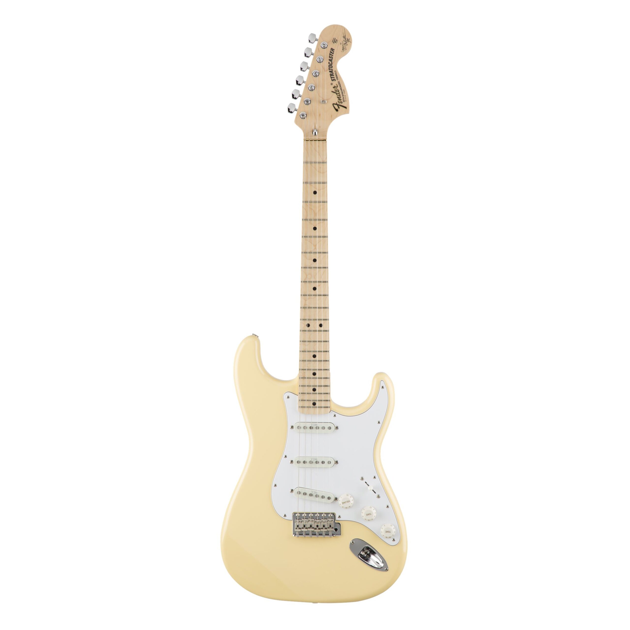 FENDER Yngwie Malmsteen Scalloped Maple Neck Vintage White-1