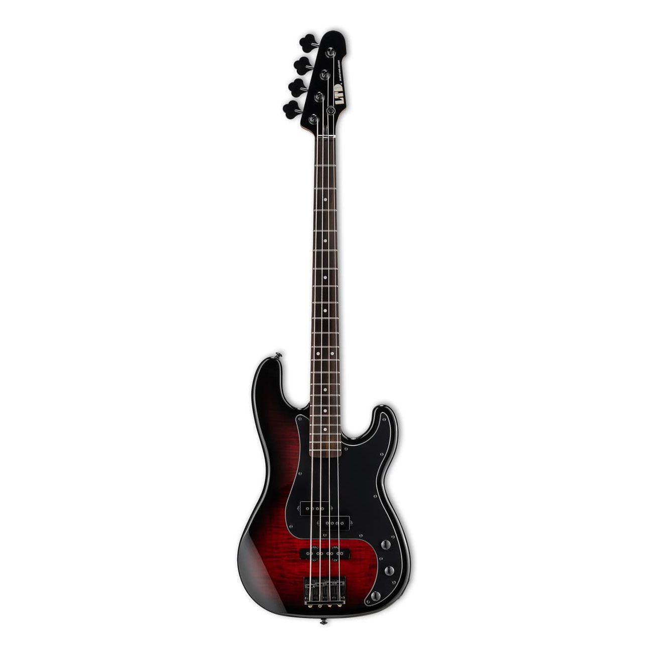 ESP LTD SURVEYOR-204DX Red Burst-1