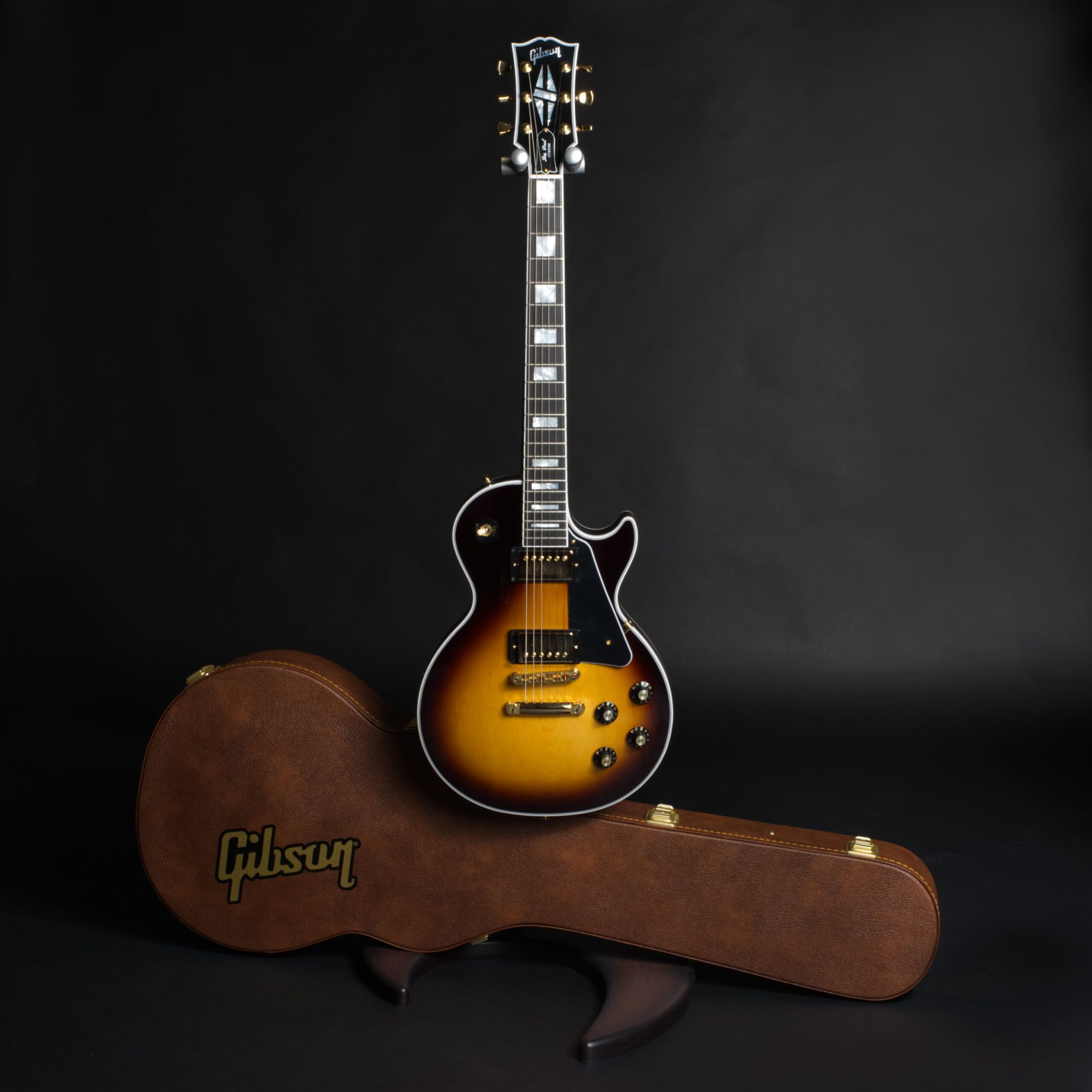 GIBSON Les Paul Custom 70s Tobacco Burst -1