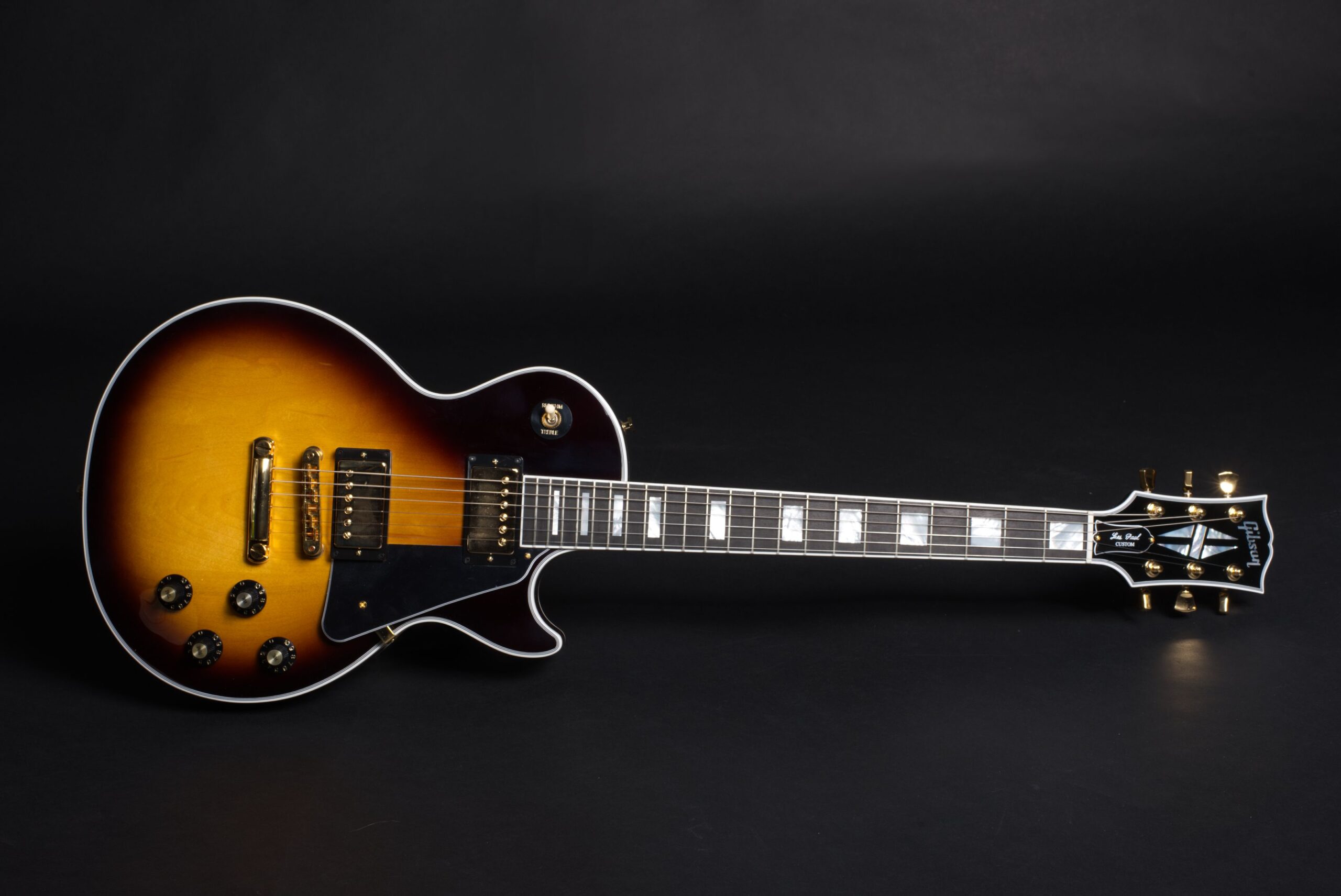 GIBSON Les Paul Custom 70s Tobacco Burst -3