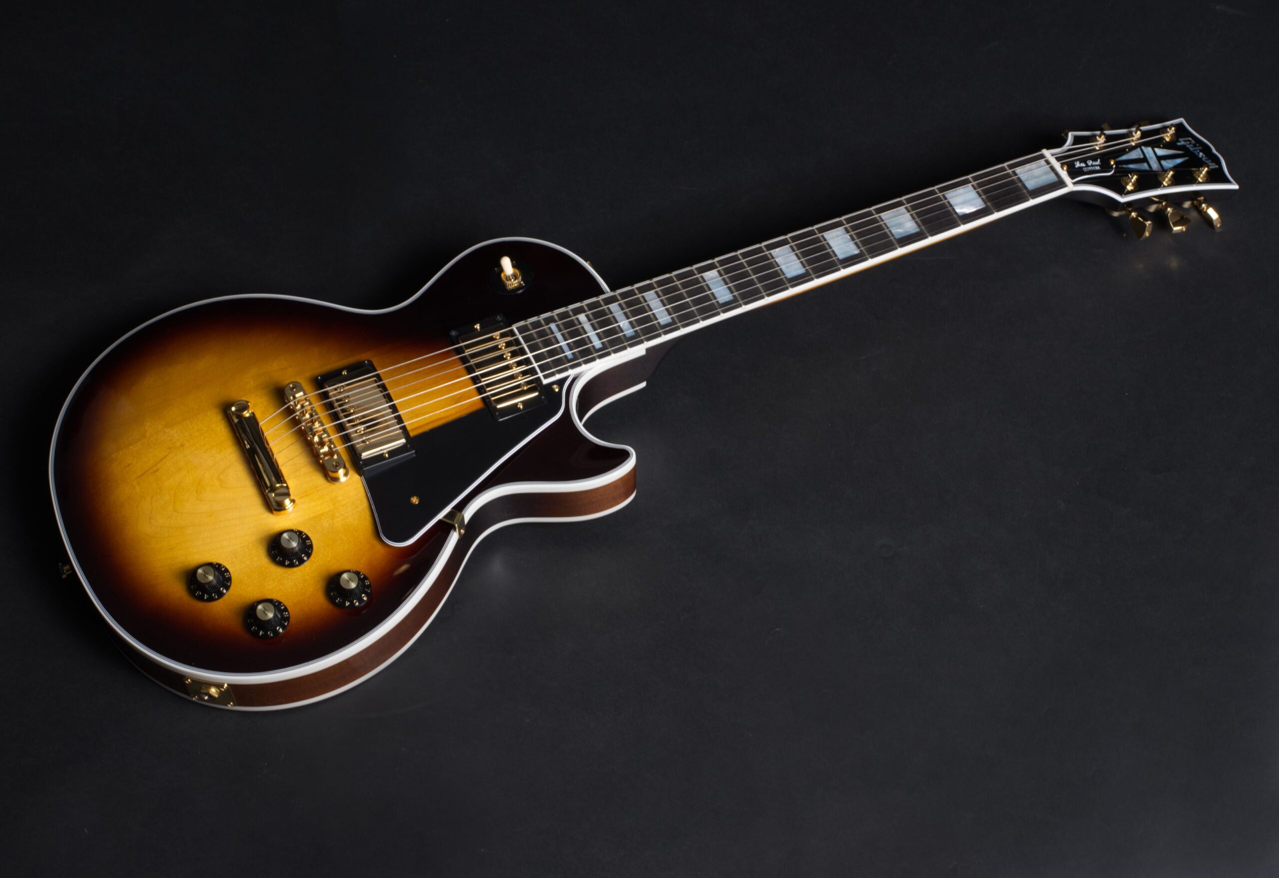 GIBSON Les Paul Custom 70s Tobacco Burst -6