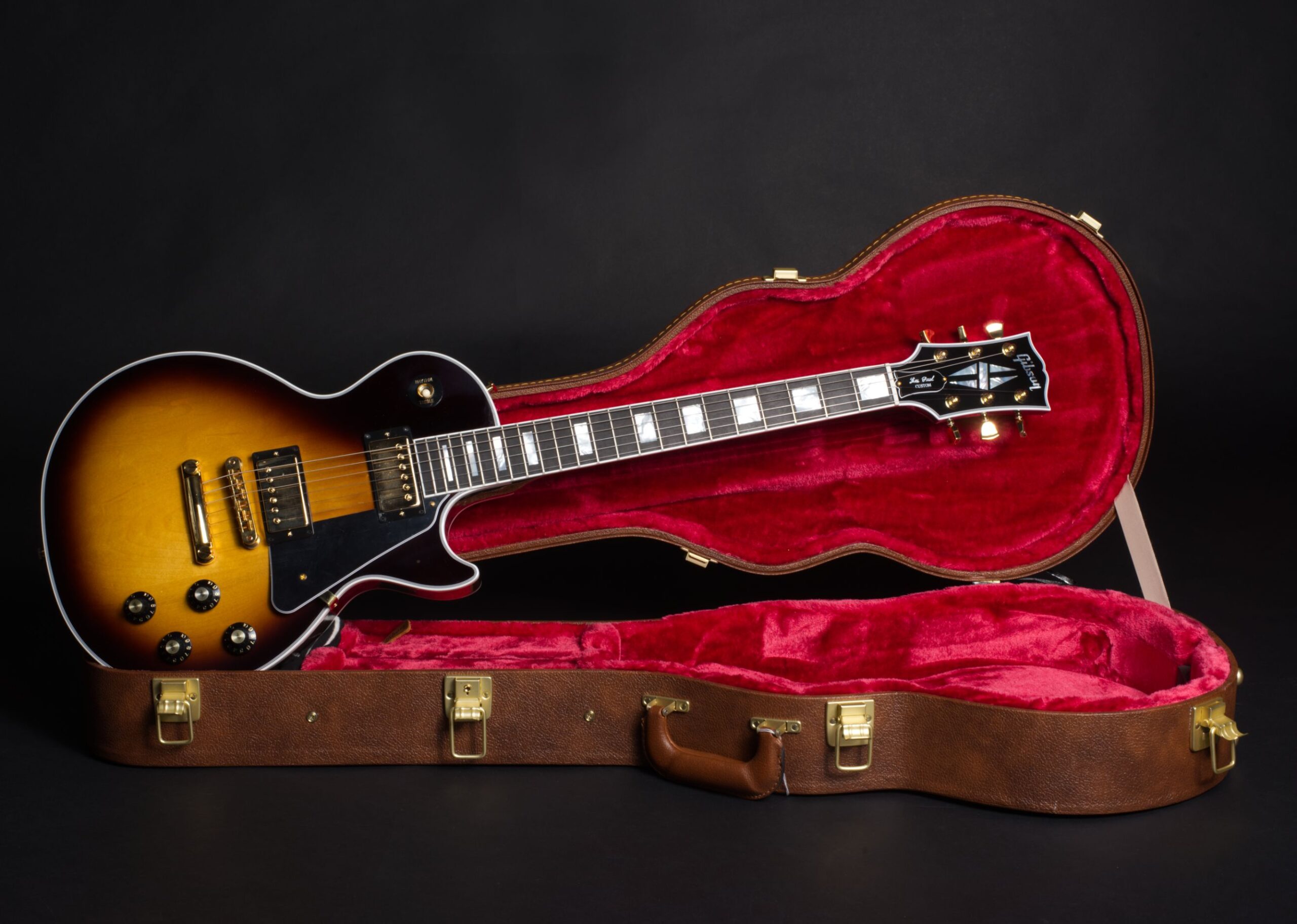 GIBSON Les Paul Custom 70s Tobacco Burst -11