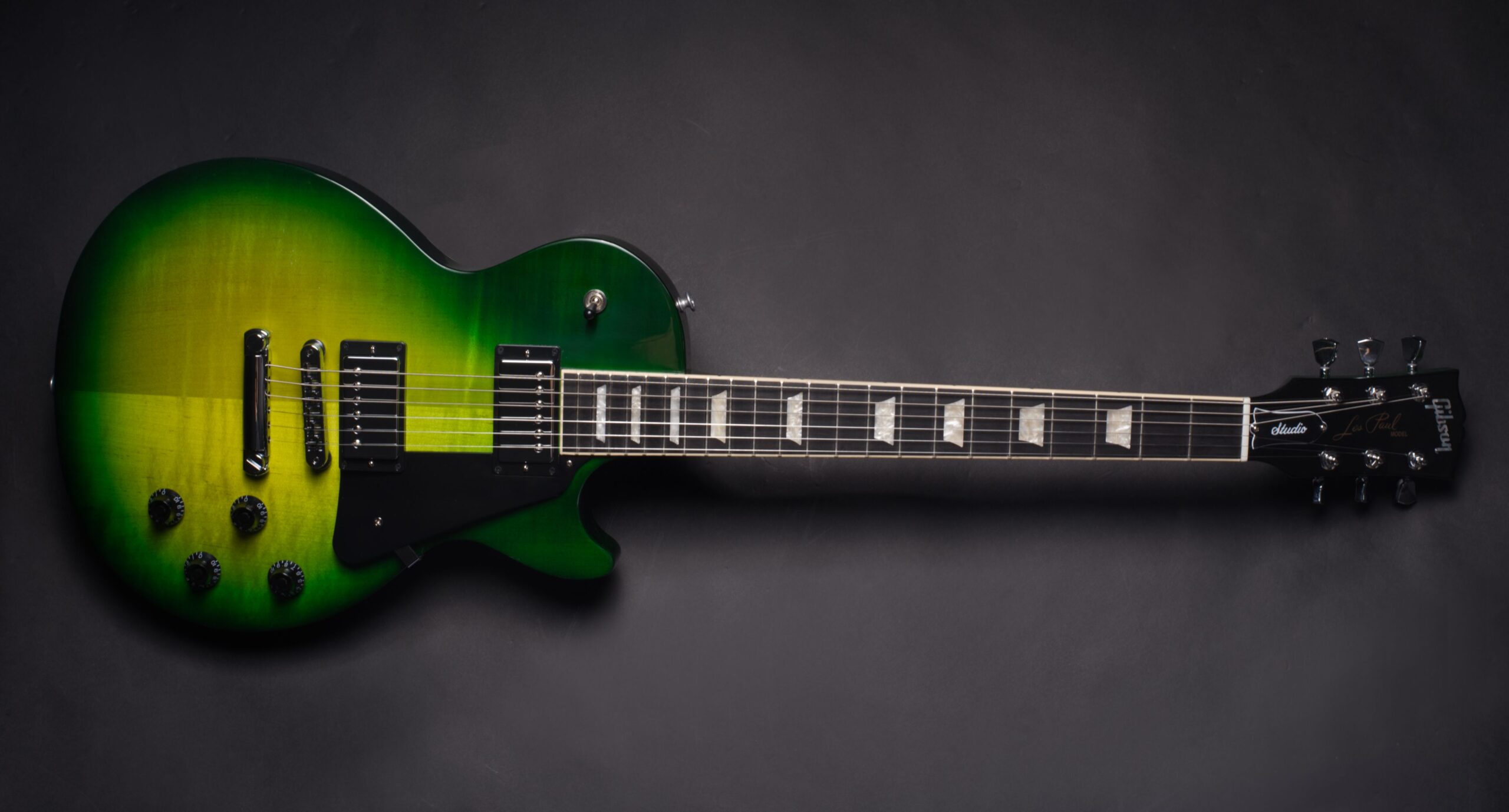 GIBSON Les Paul Studio Session Iguana Burst-3