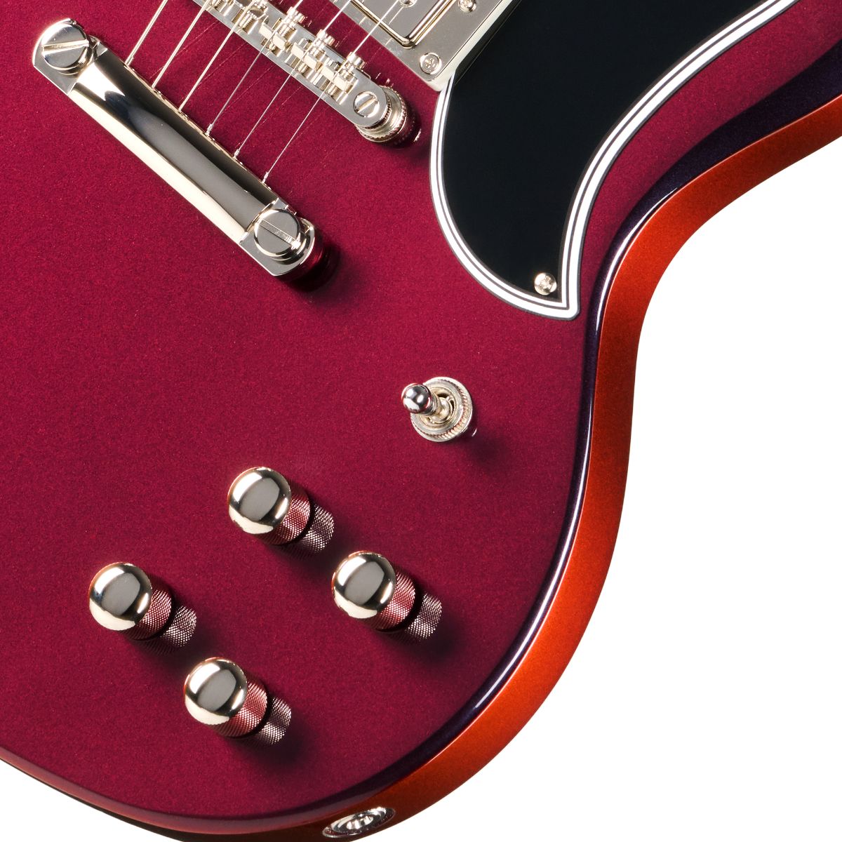 EPIPHONE SG Custom Futura Midnight Ember Shift-2