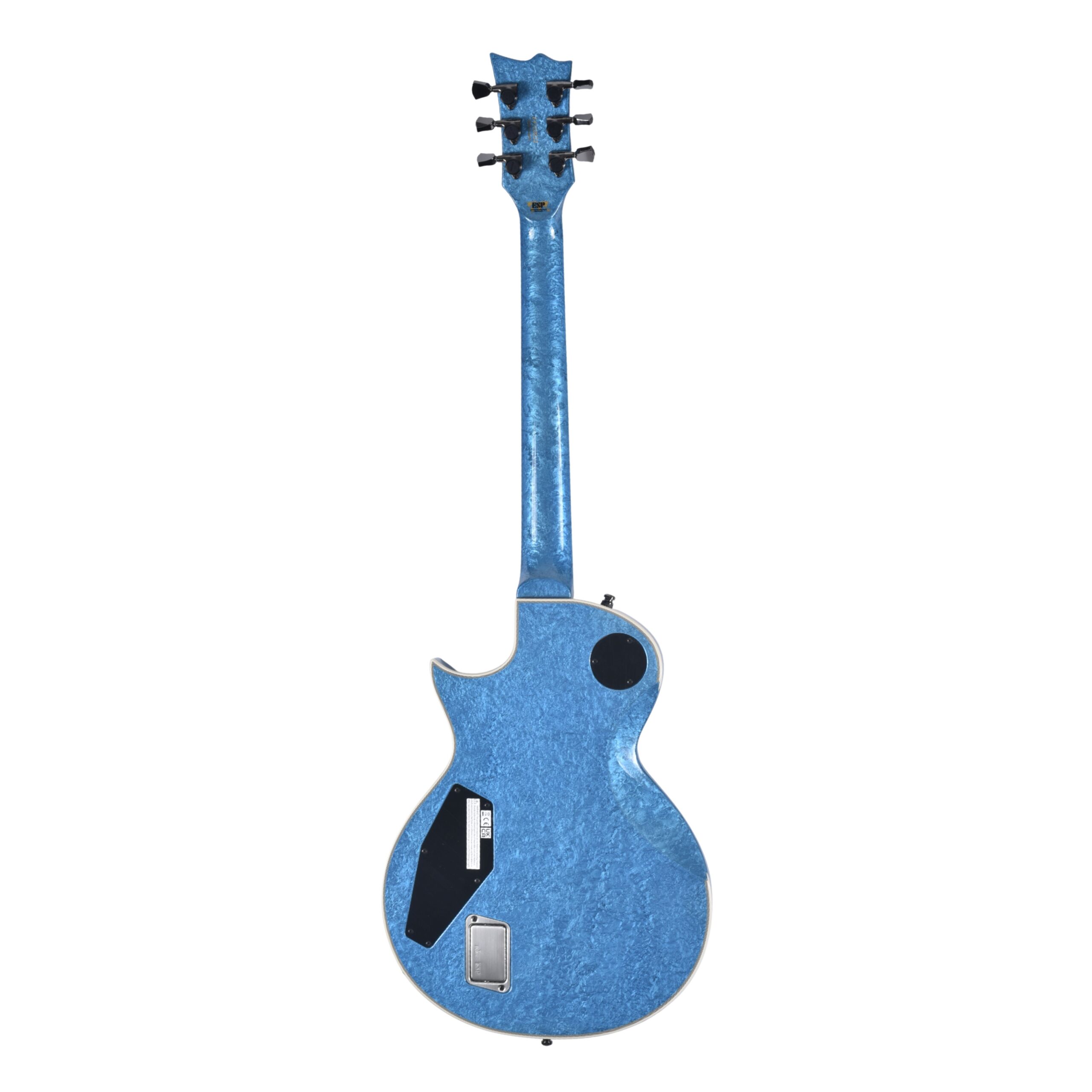 ESP Original Eclipse CTM Custom Blue Liquid Metal-7